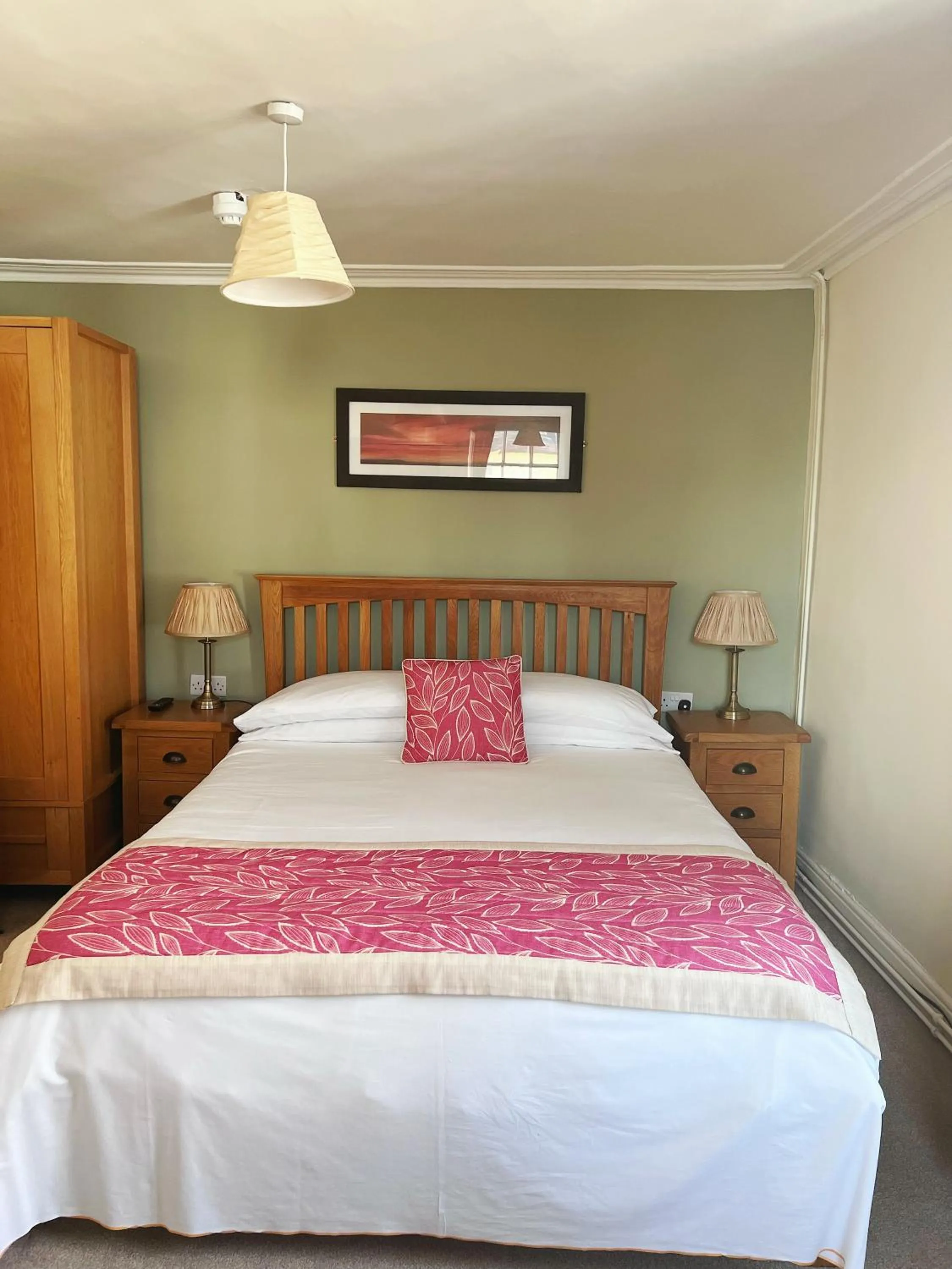 Bed in The Crown Hotel