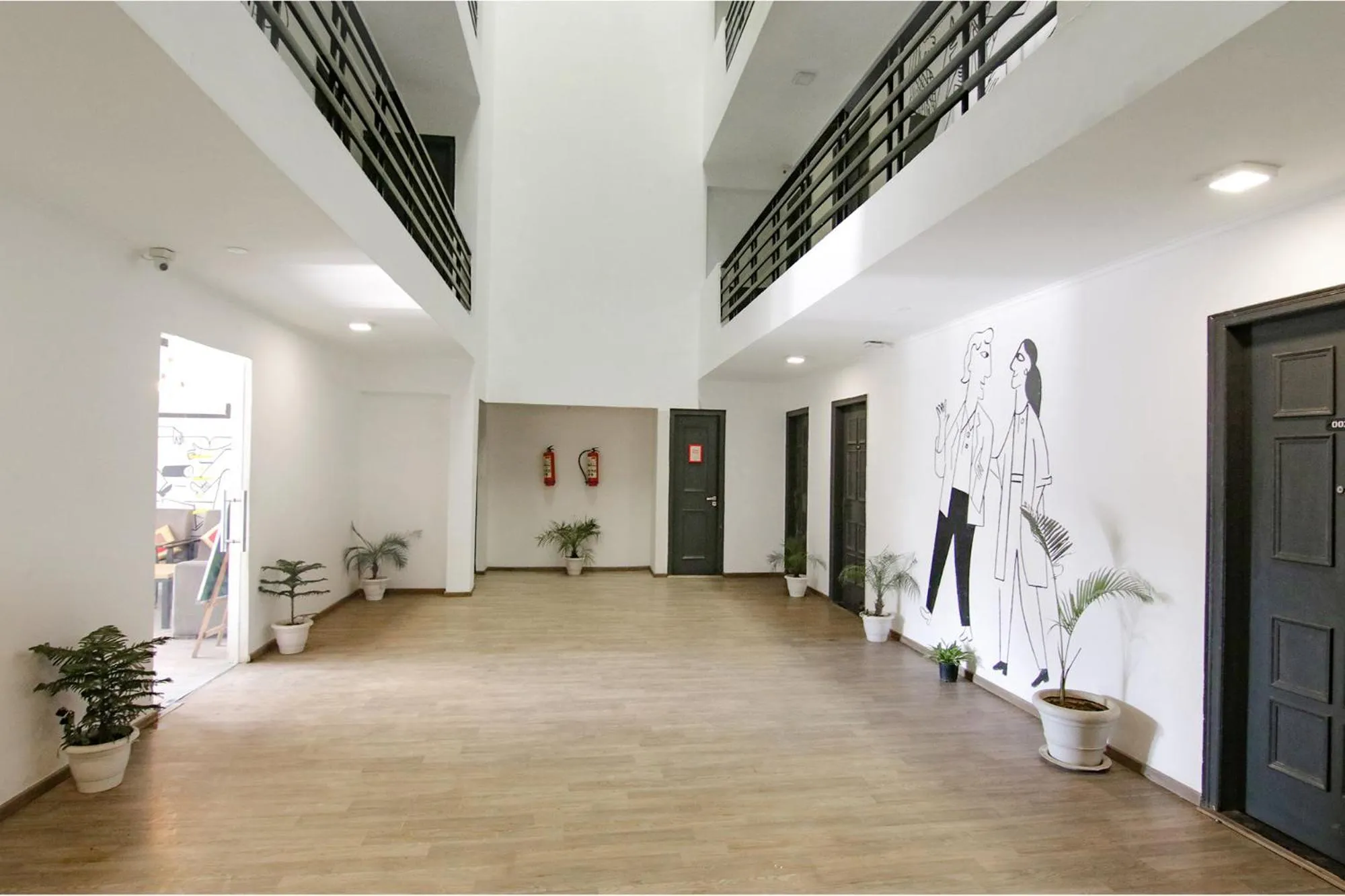 Lobby or reception in FabHotel Infinity Stays Near Medanta- The Medicity, Gurgaon