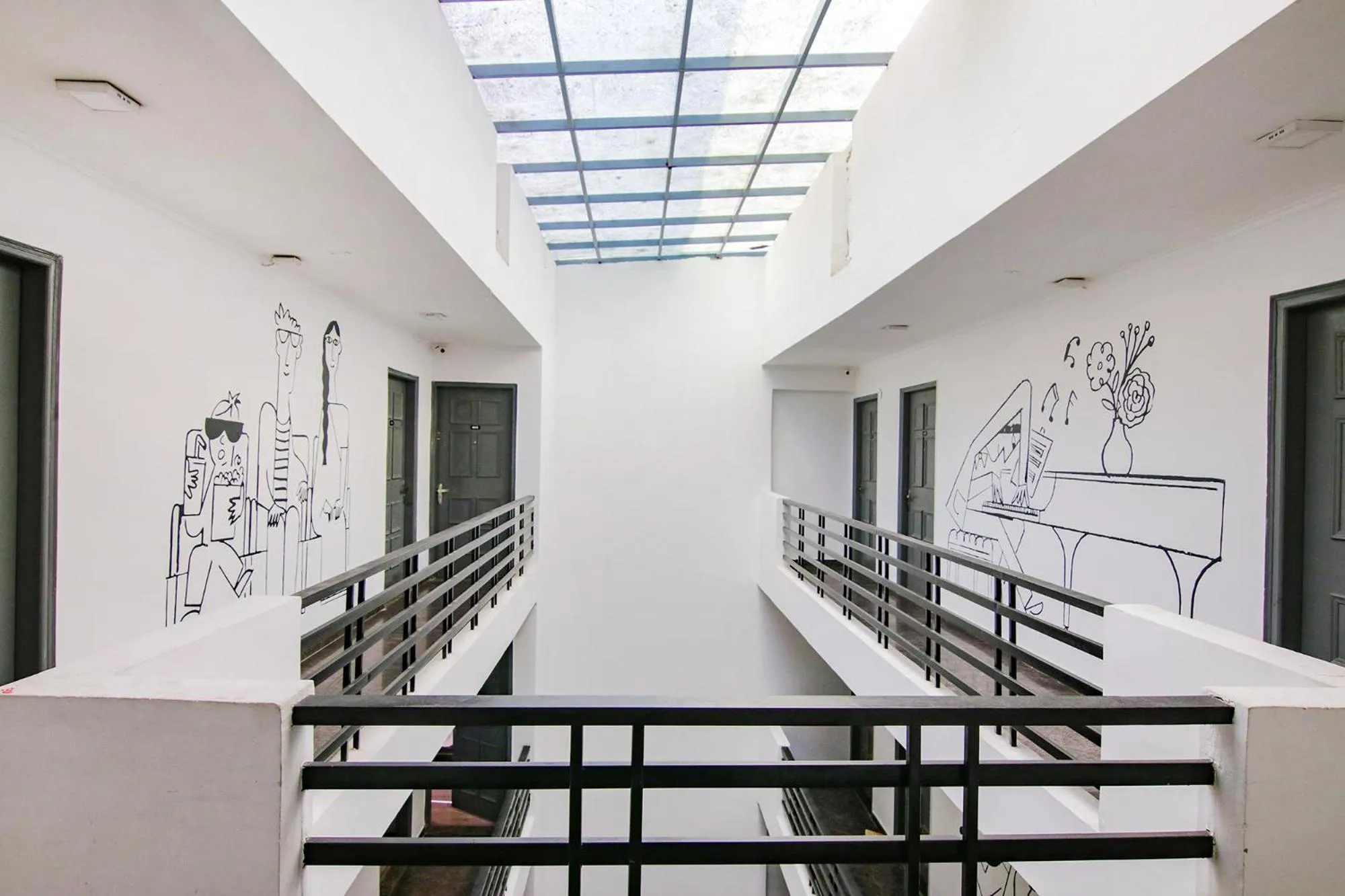 Lobby or reception in FabHotel Infinity Stays Near Medanta- The Medicity, Gurgaon