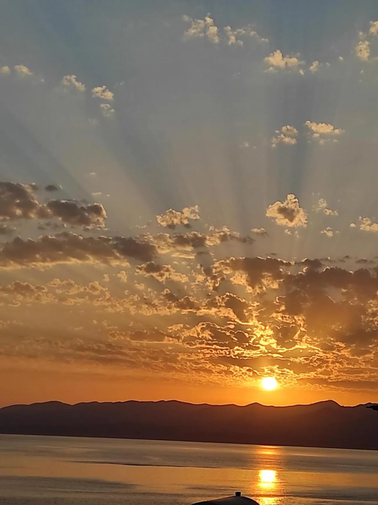 Sunrise in Sea Breeze Hotel