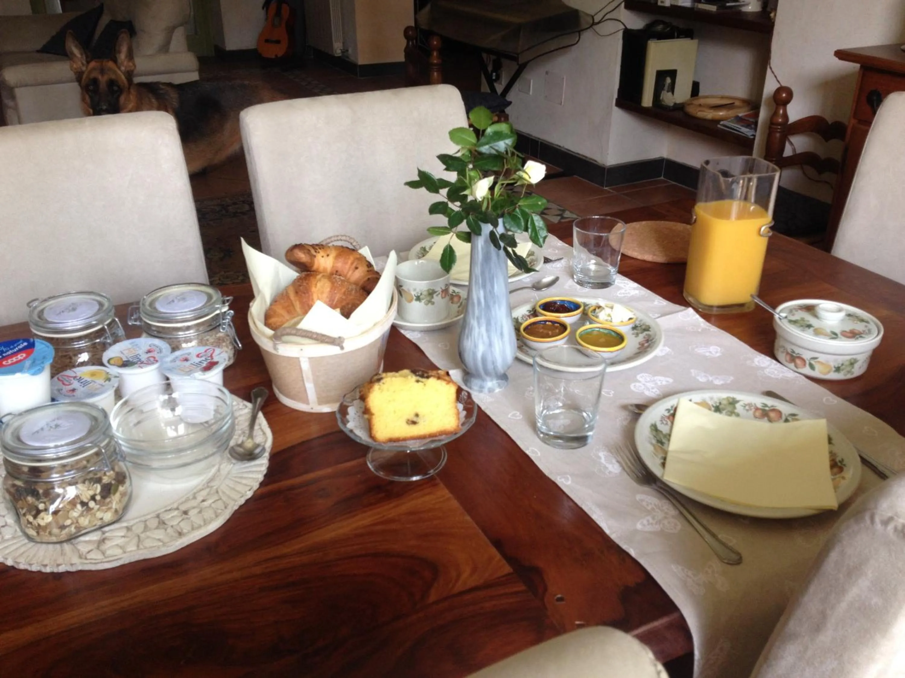 Food close-up in Podere Il Mulino