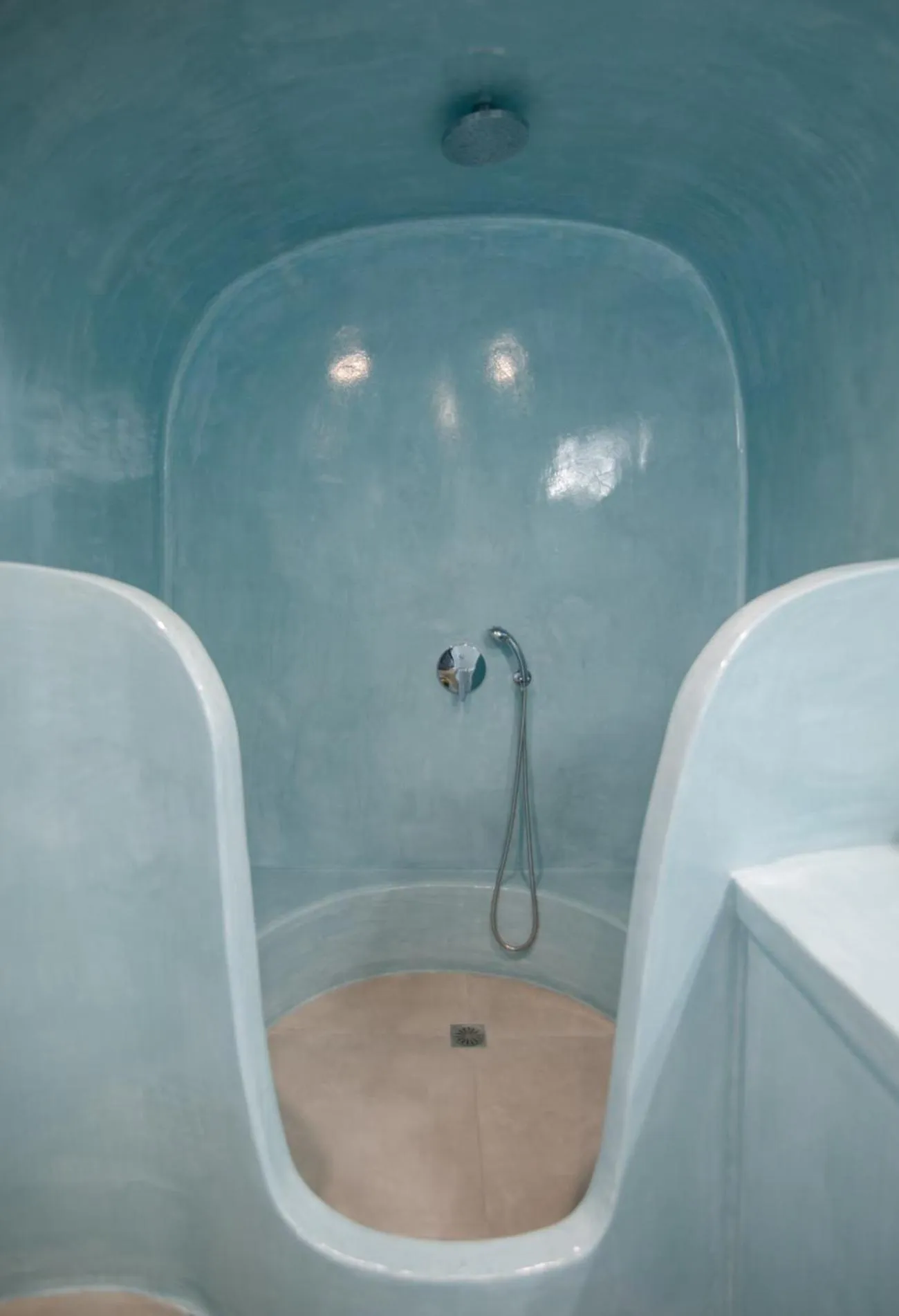 Bathroom in Sun Angelos Oia - Luxury Cave Suites