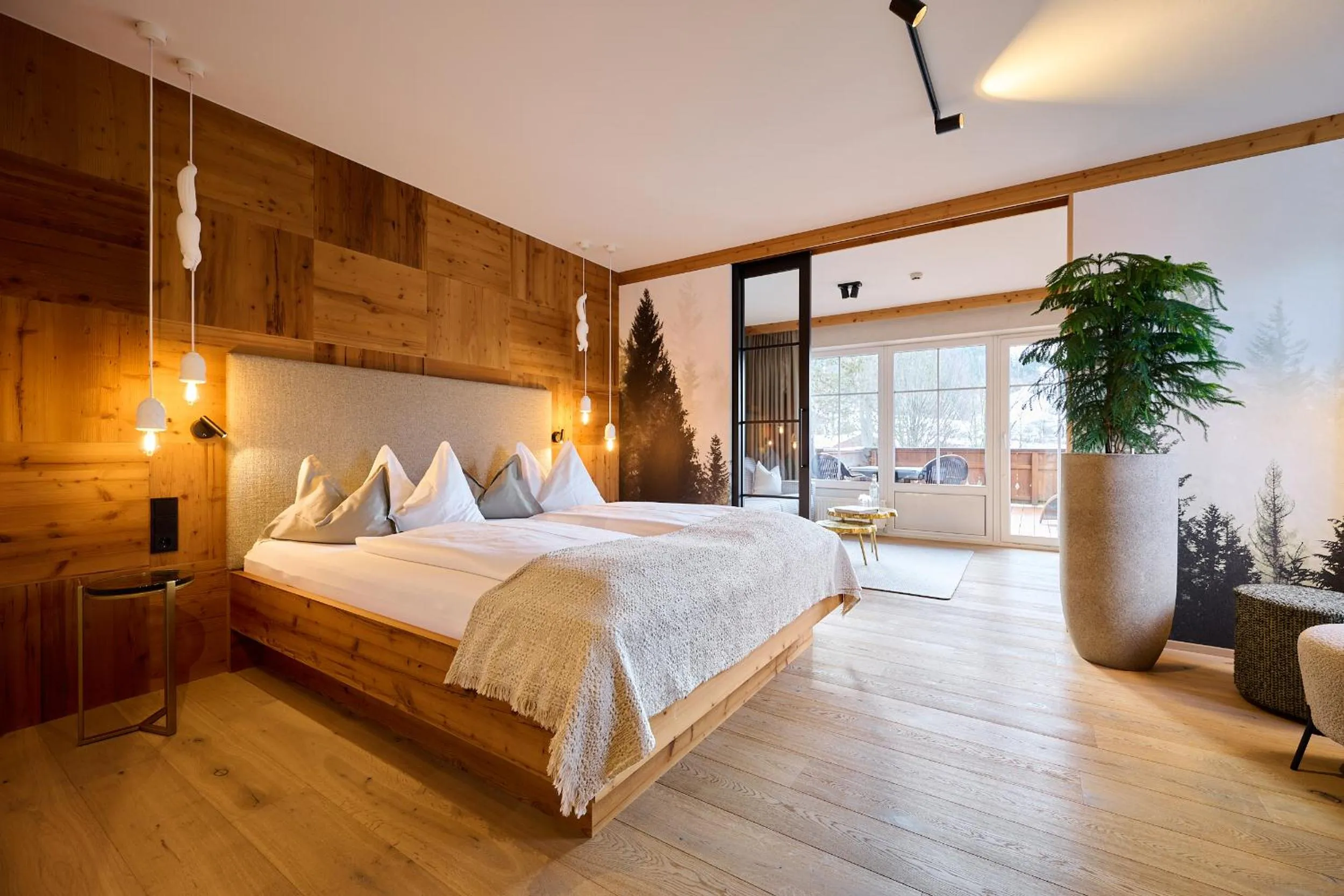 Photo of the whole room, Bed in Landhotel Schermer