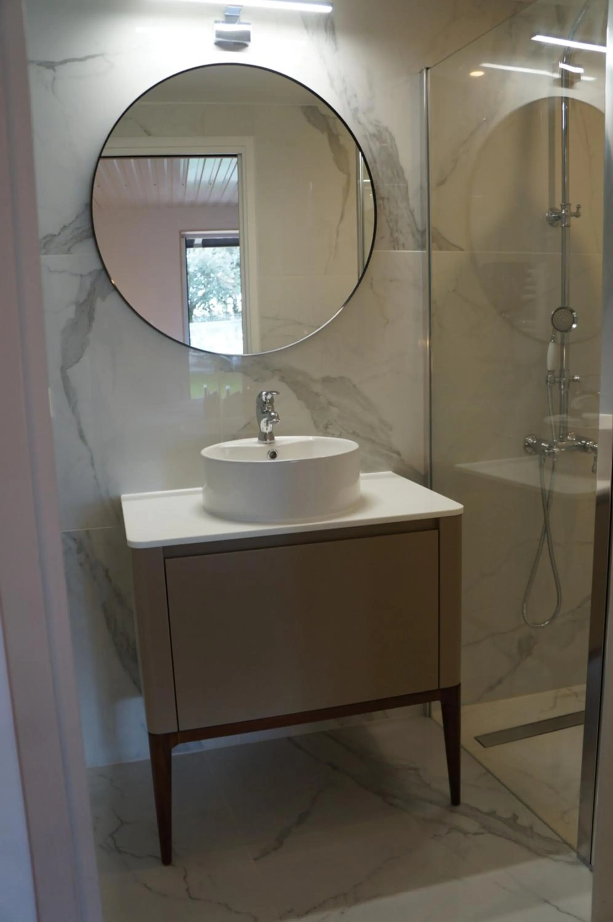 Shower in Mimis House