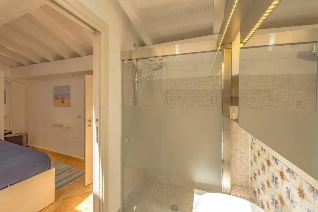 Bed in Design loft Marinella in Porticello