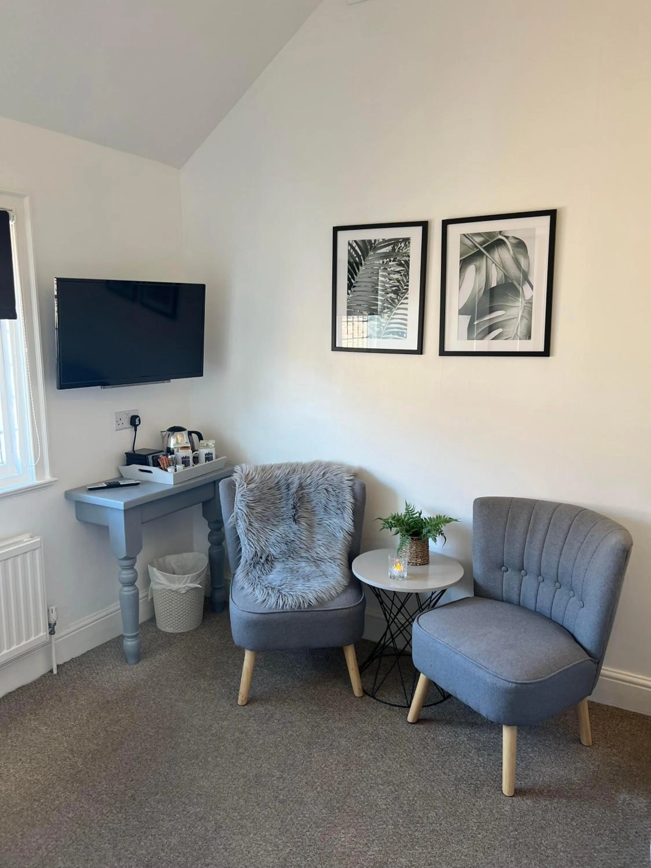 Seating area in Castle Hotel