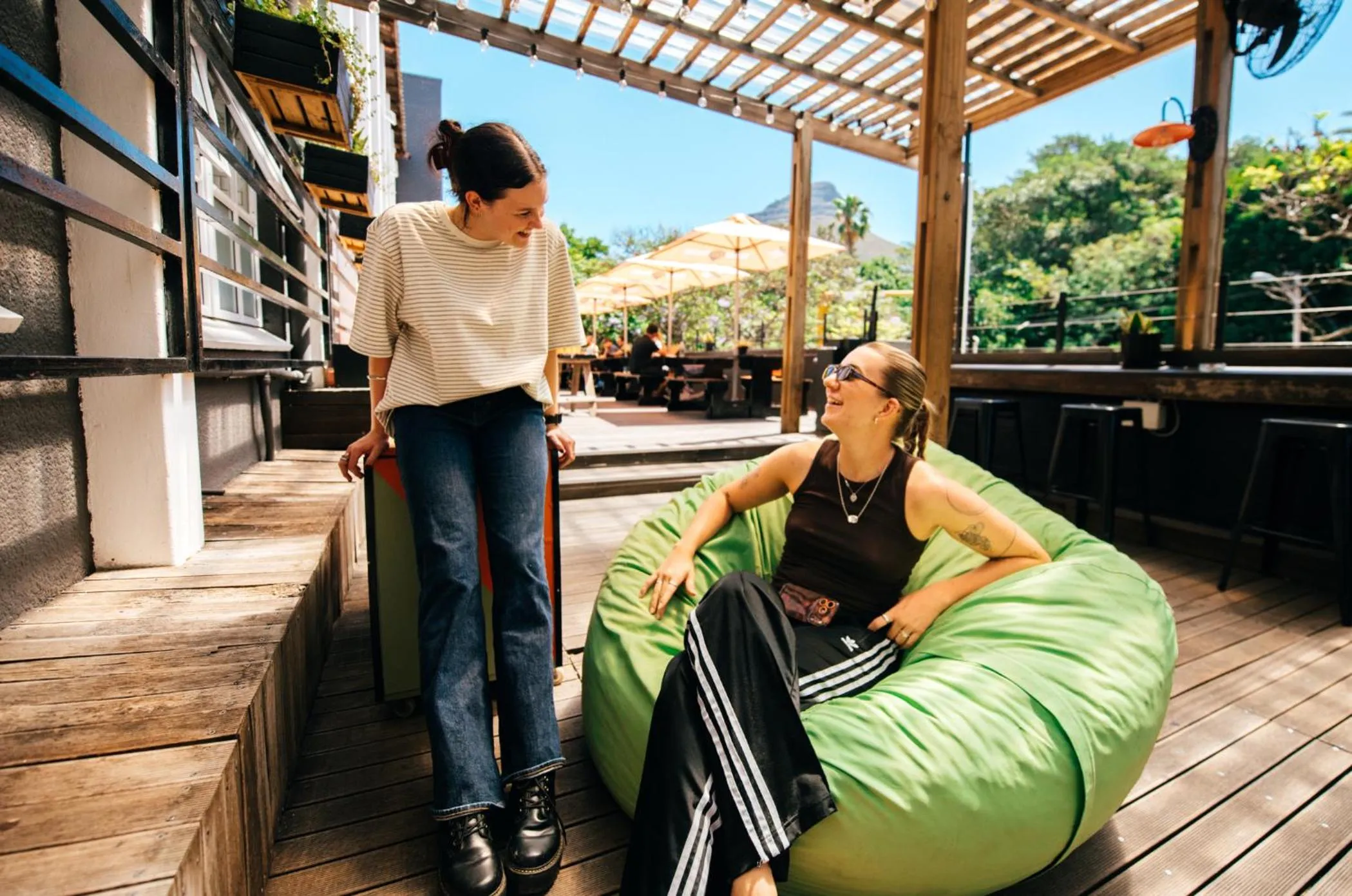 Balcony/Terrace in Never at Home Kloof Street