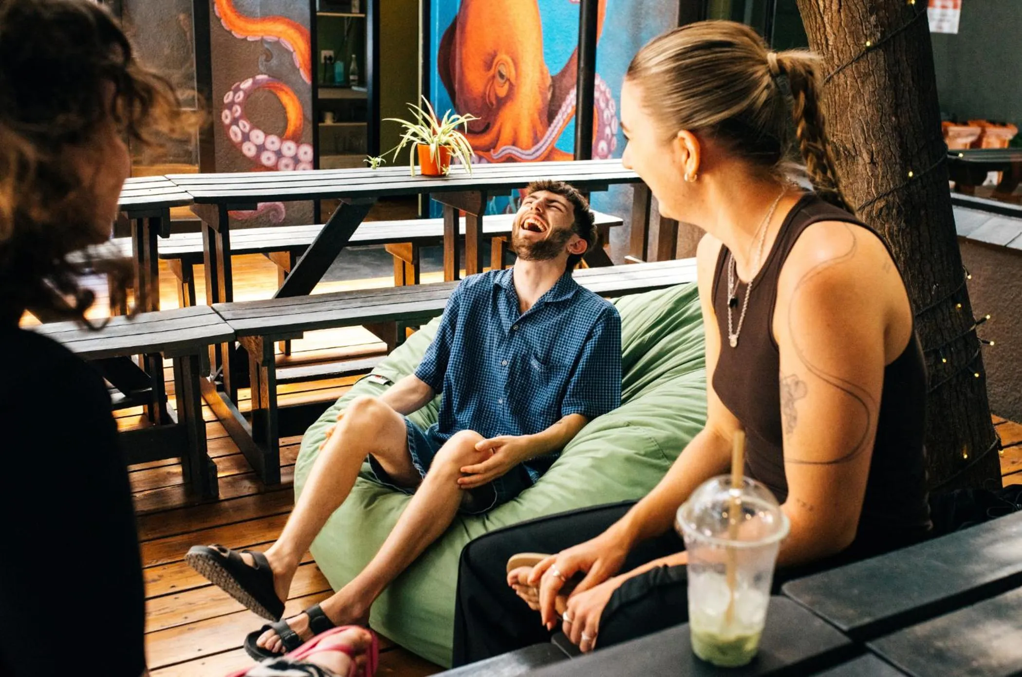 Patio in Never at Home Kloof Street