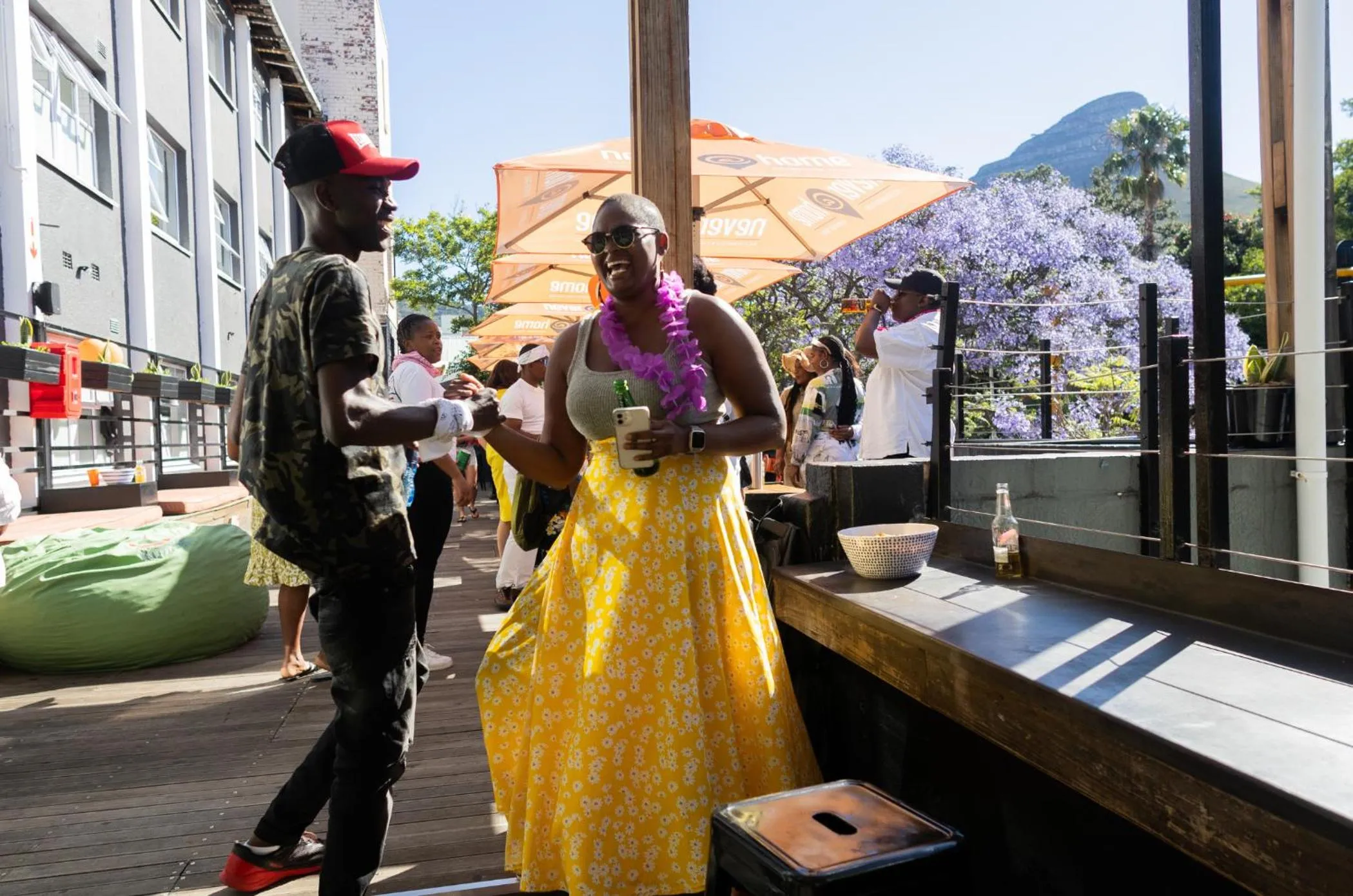 Balcony/Terrace in Never at Home Kloof Street