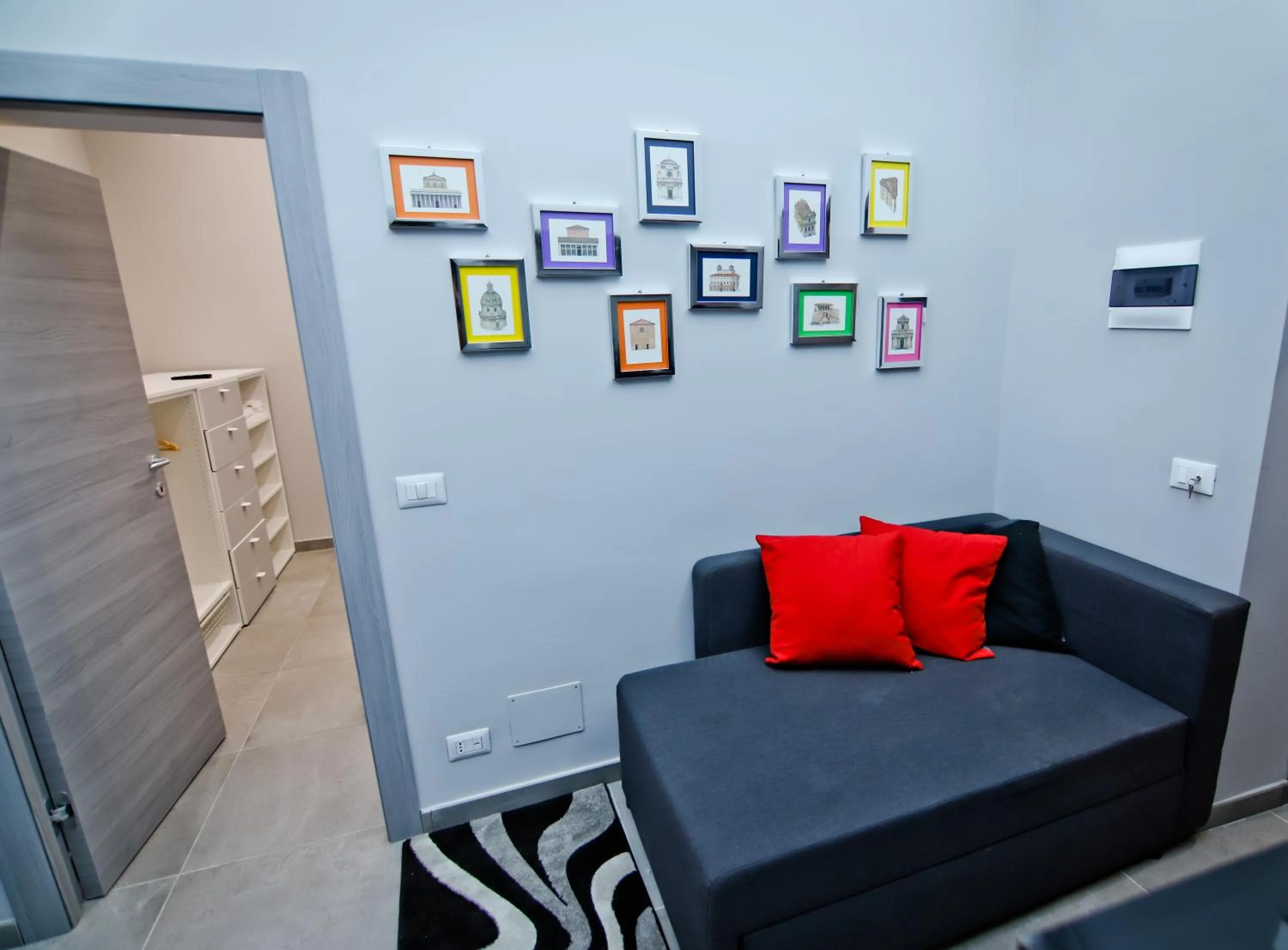 Living room in Montesanto Station