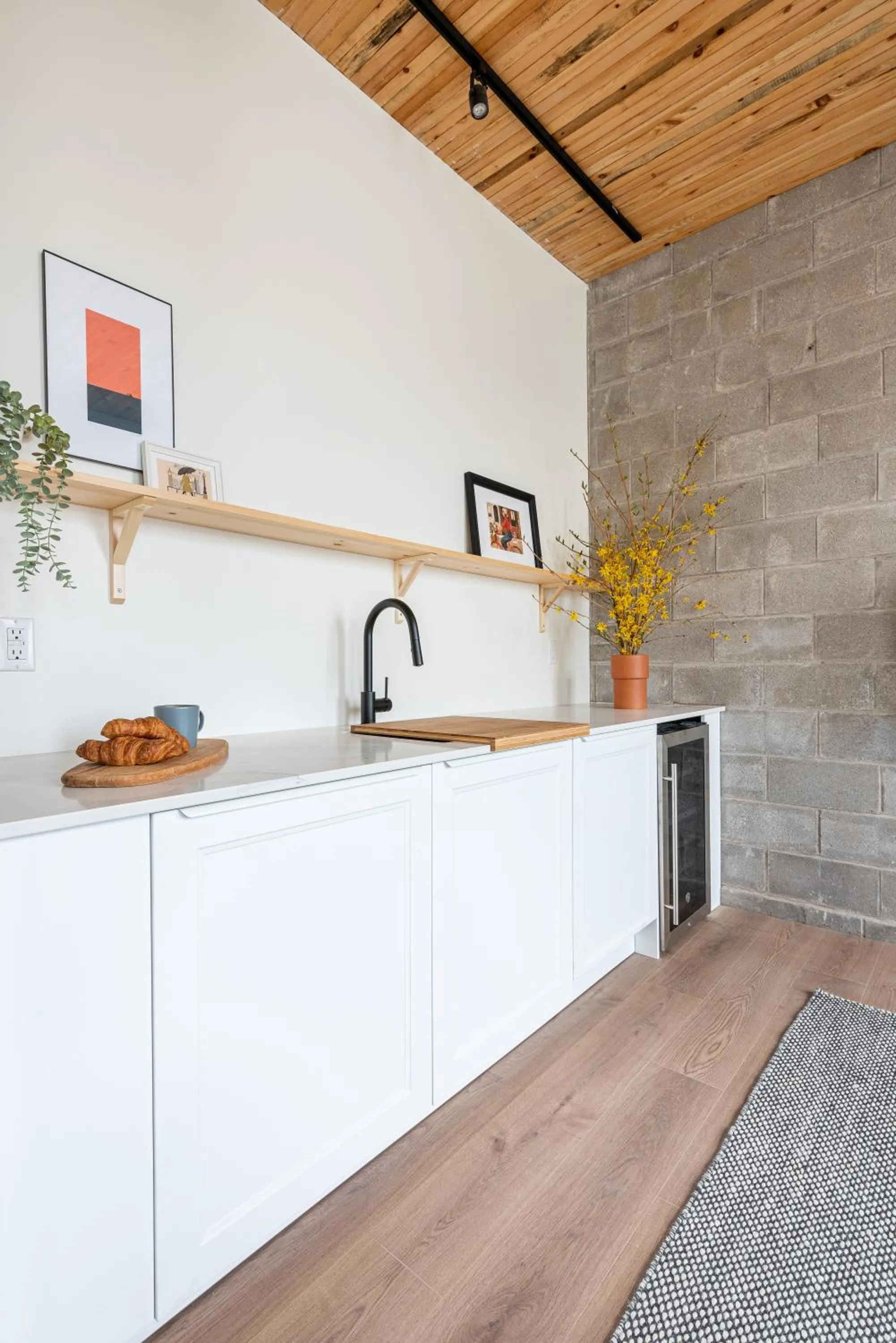 Kitchen or kitchenette in Brewery Park Hotel