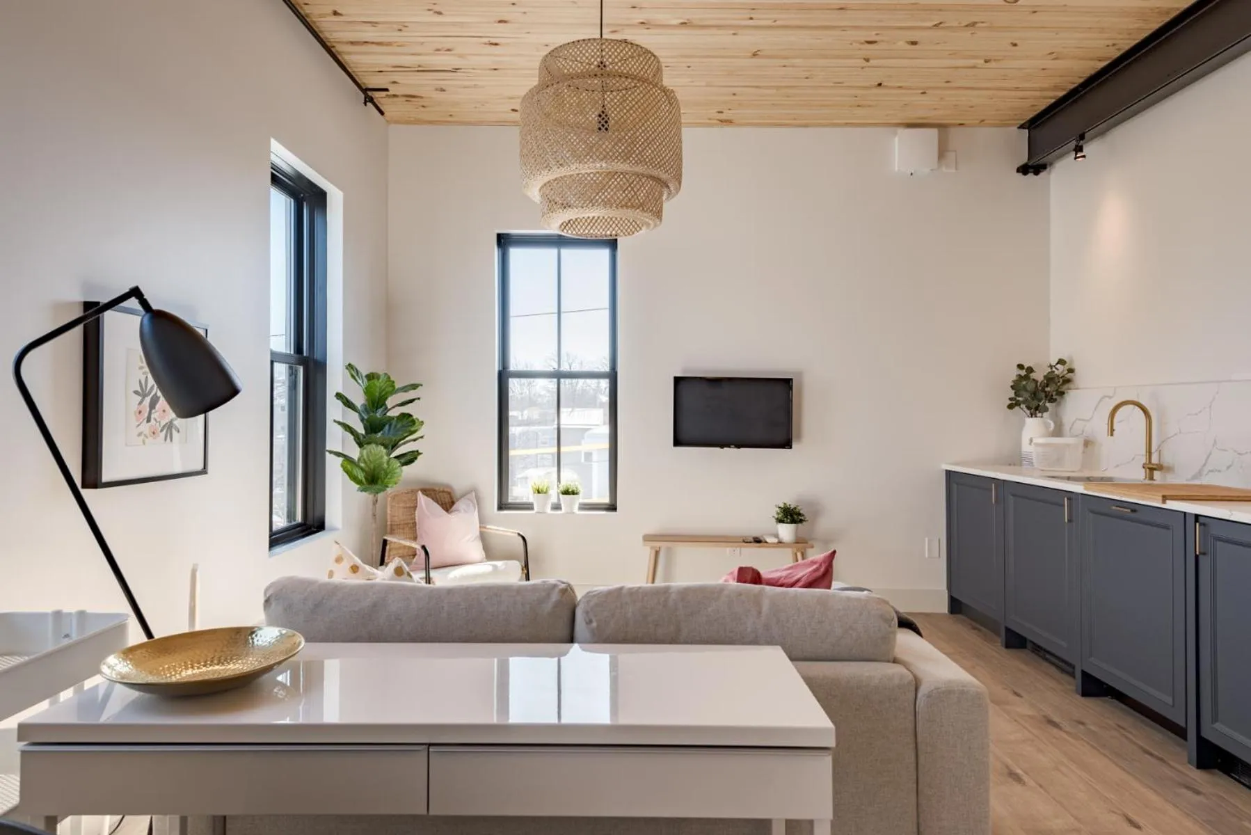 Living room in Brewery Park Hotel