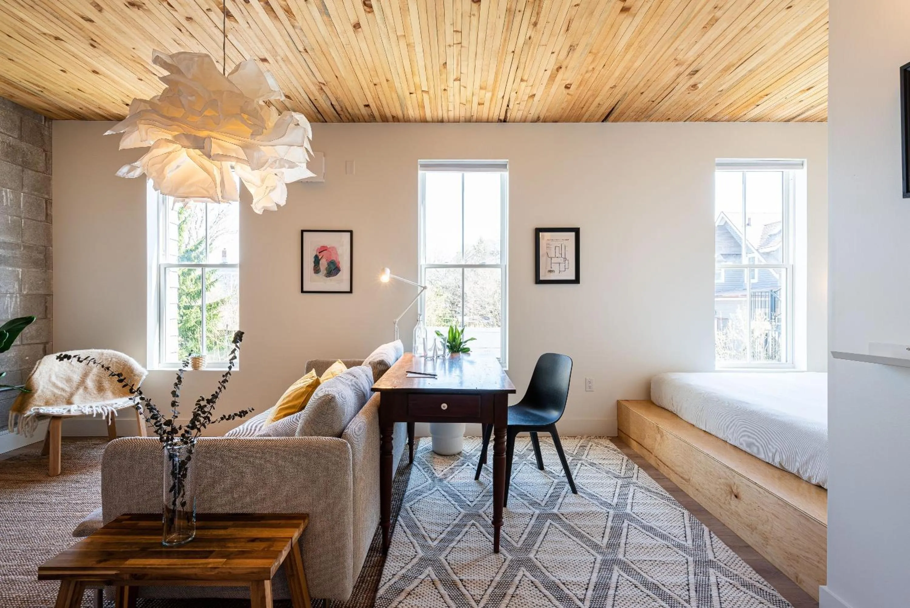 Living room in Brewery Park Hotel