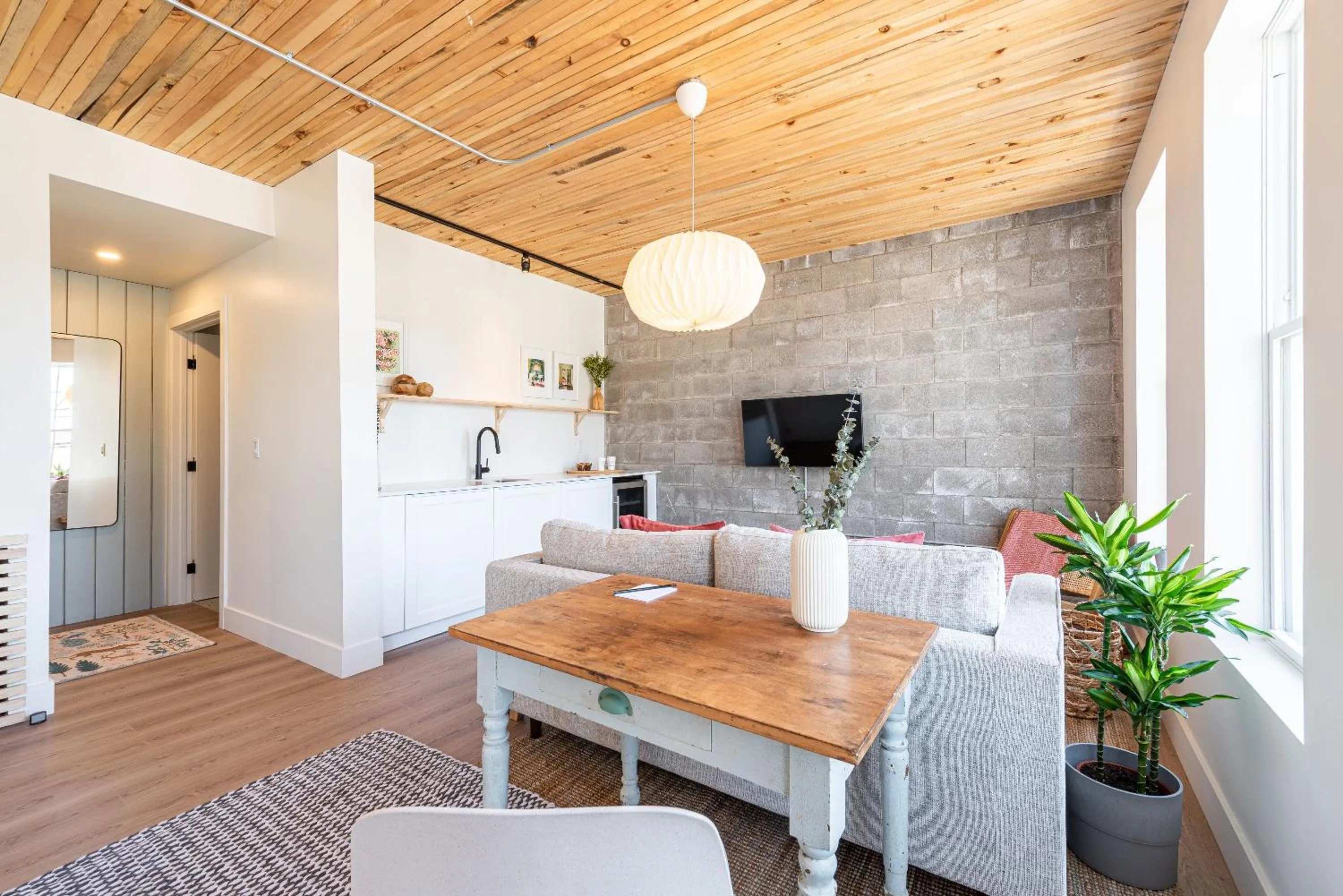 Kitchen or kitchenette in Brewery Park Hotel