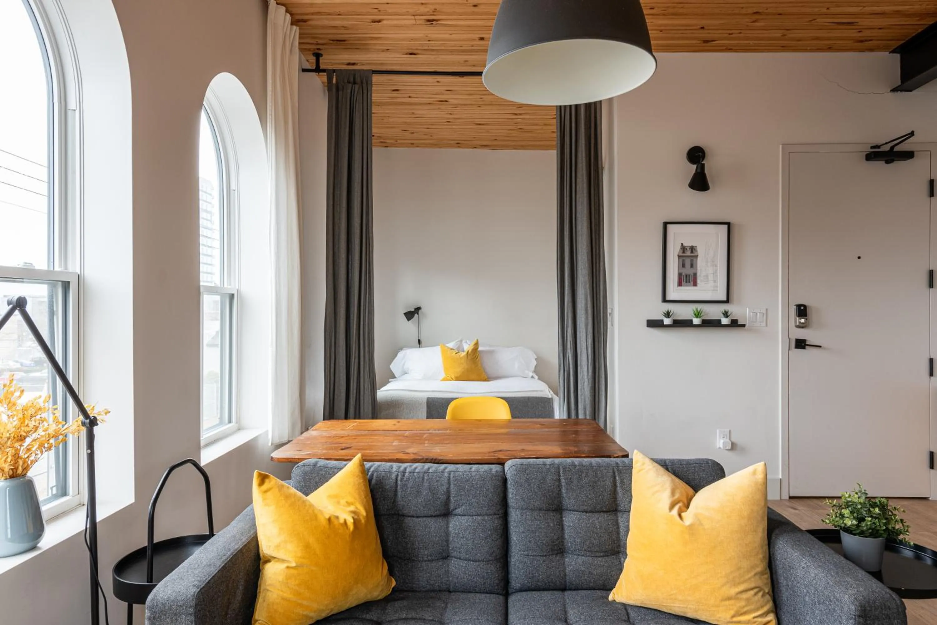 Living room in Brewery Park Hotel