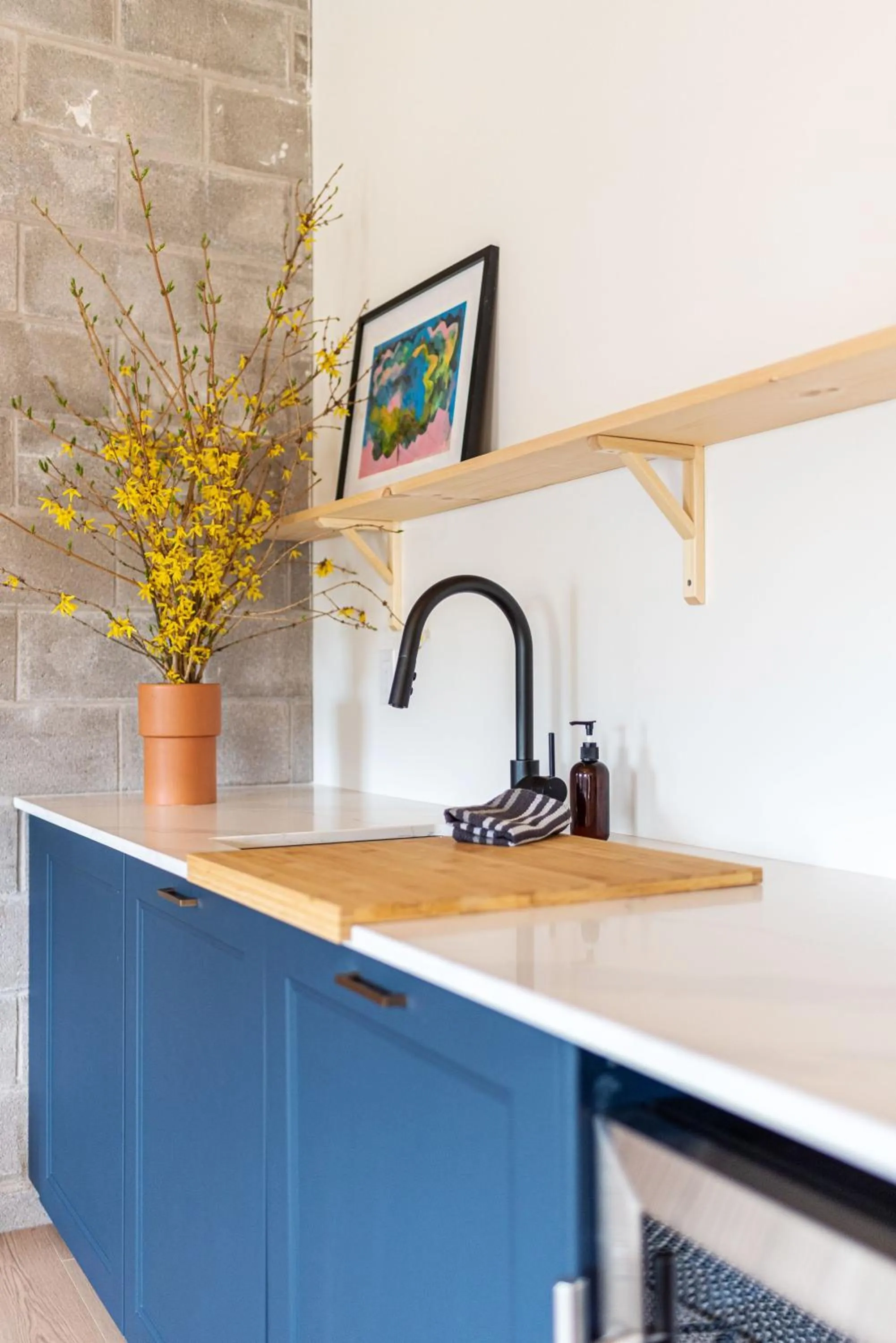 Kitchen or kitchenette in Brewery Park Hotel