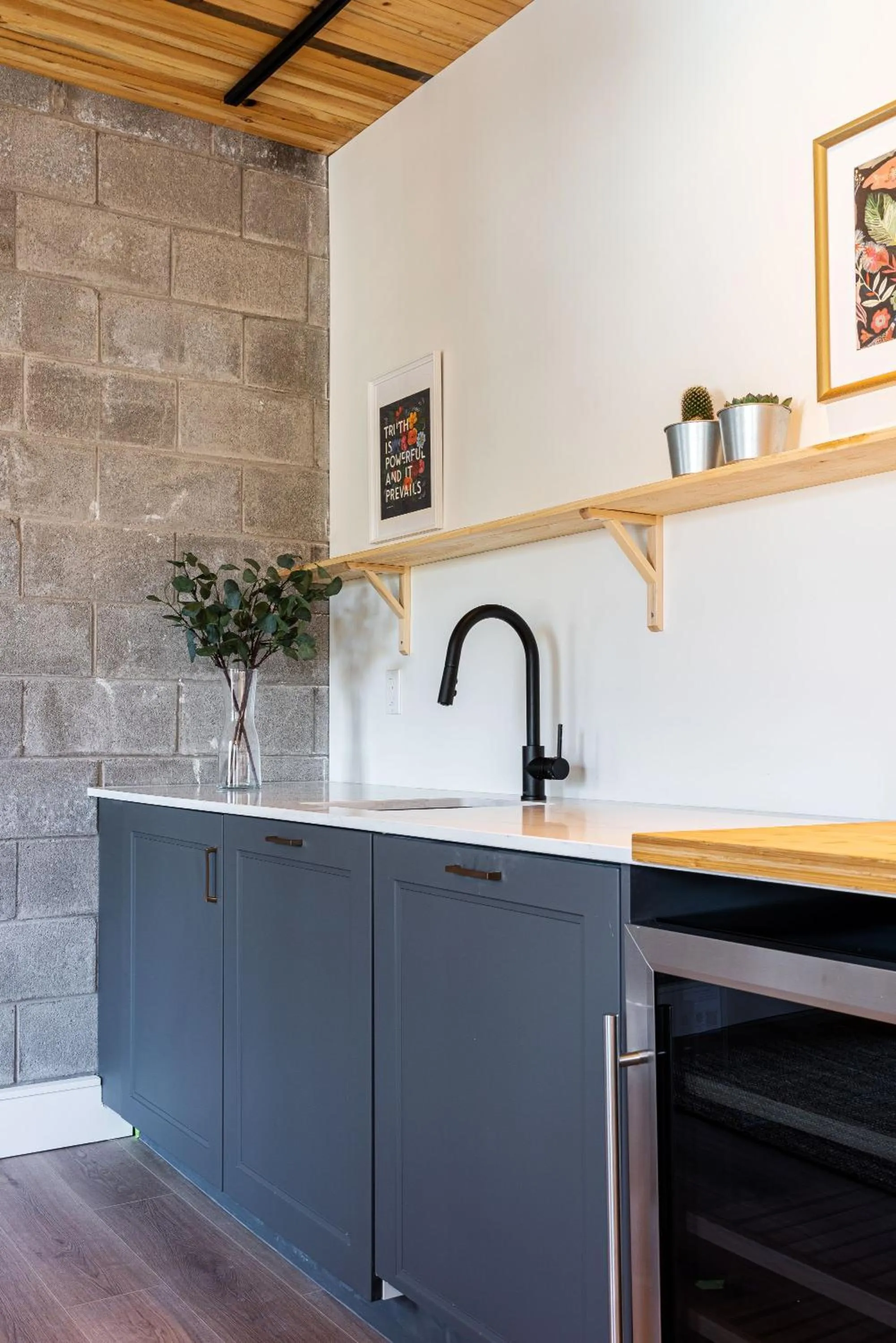 Kitchen or kitchenette in Brewery Park Hotel