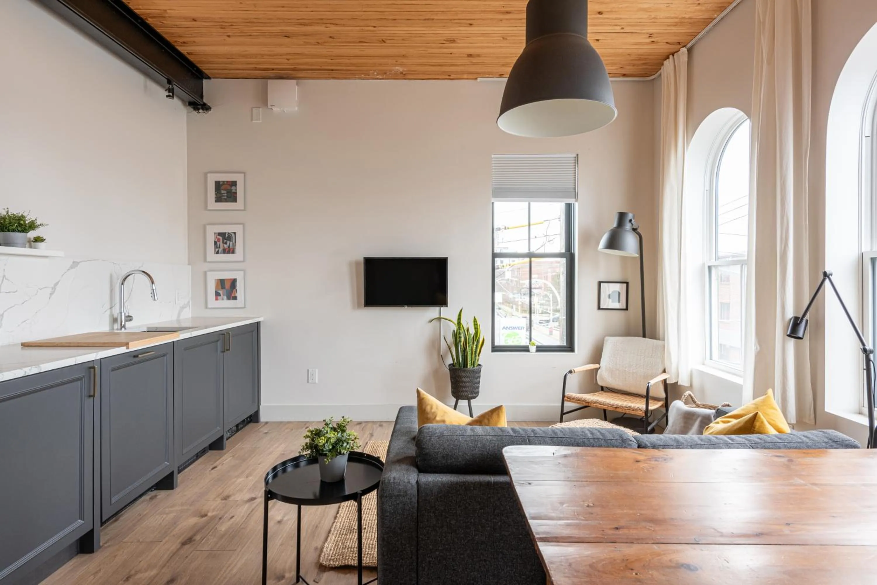 Kitchen or kitchenette in Brewery Park Hotel