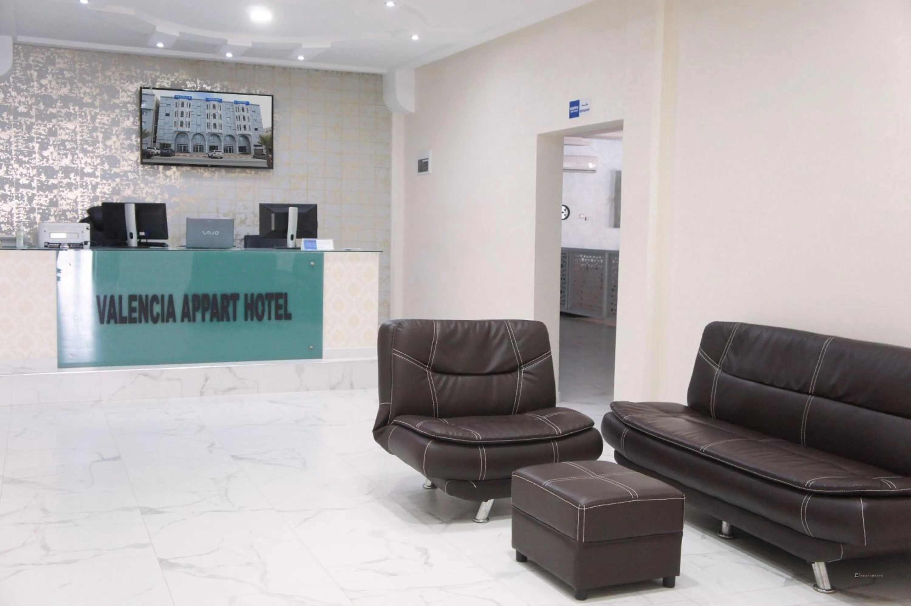 Living room in Valencia Hôtel & Appartements