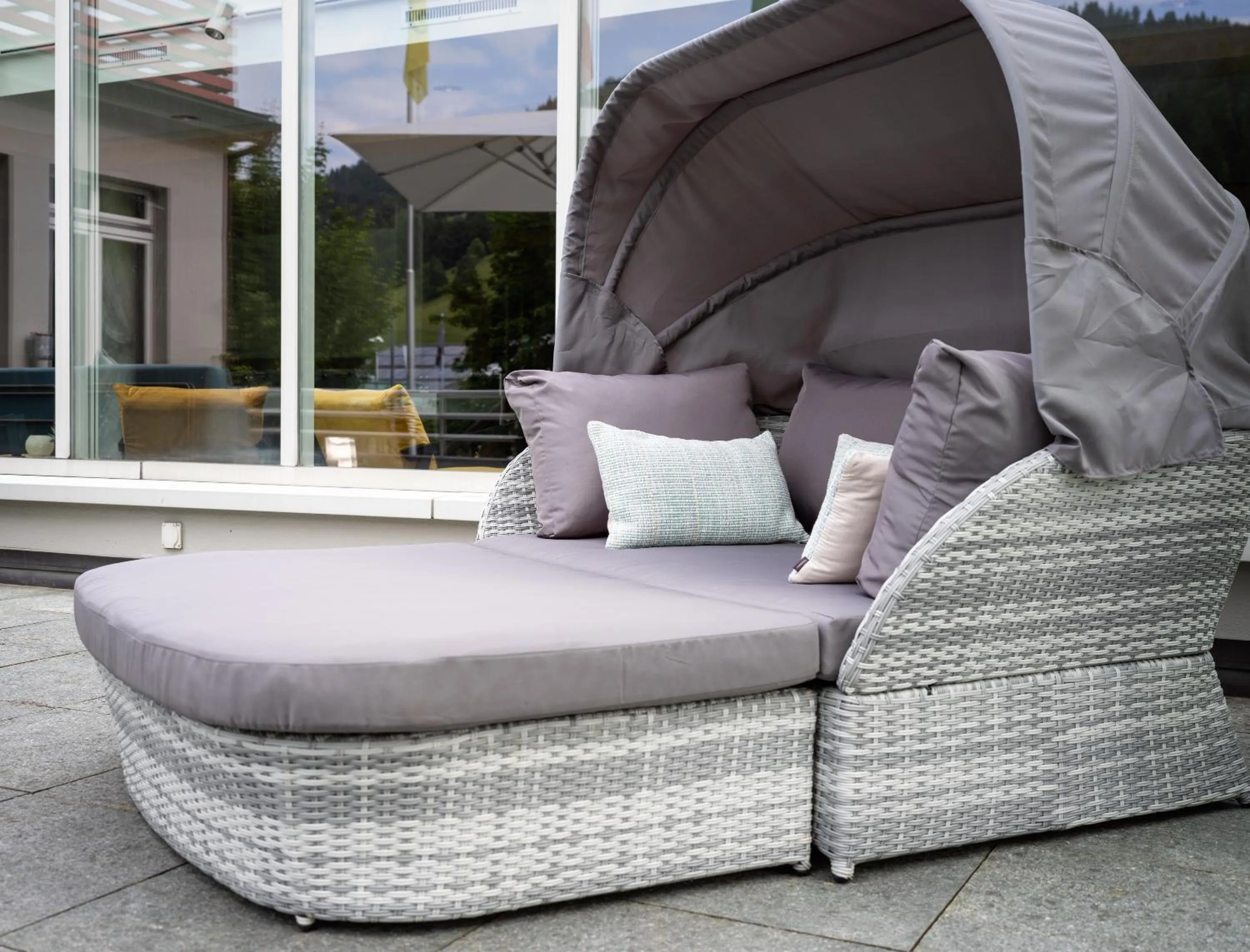 Balcony/Terrace in Hotel Sternen Unterwasser