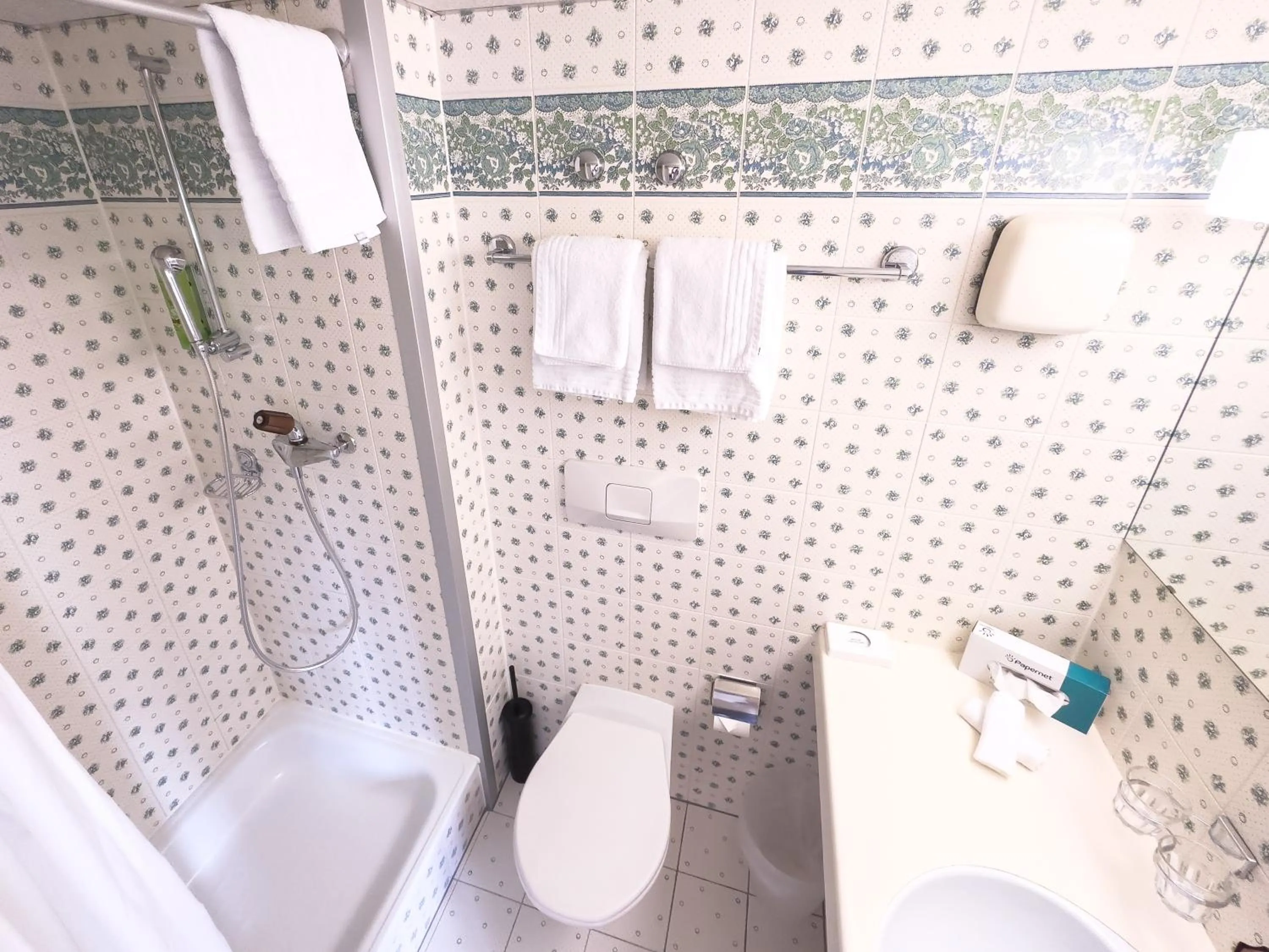 Toilet in Hotel Sternen Unterwasser