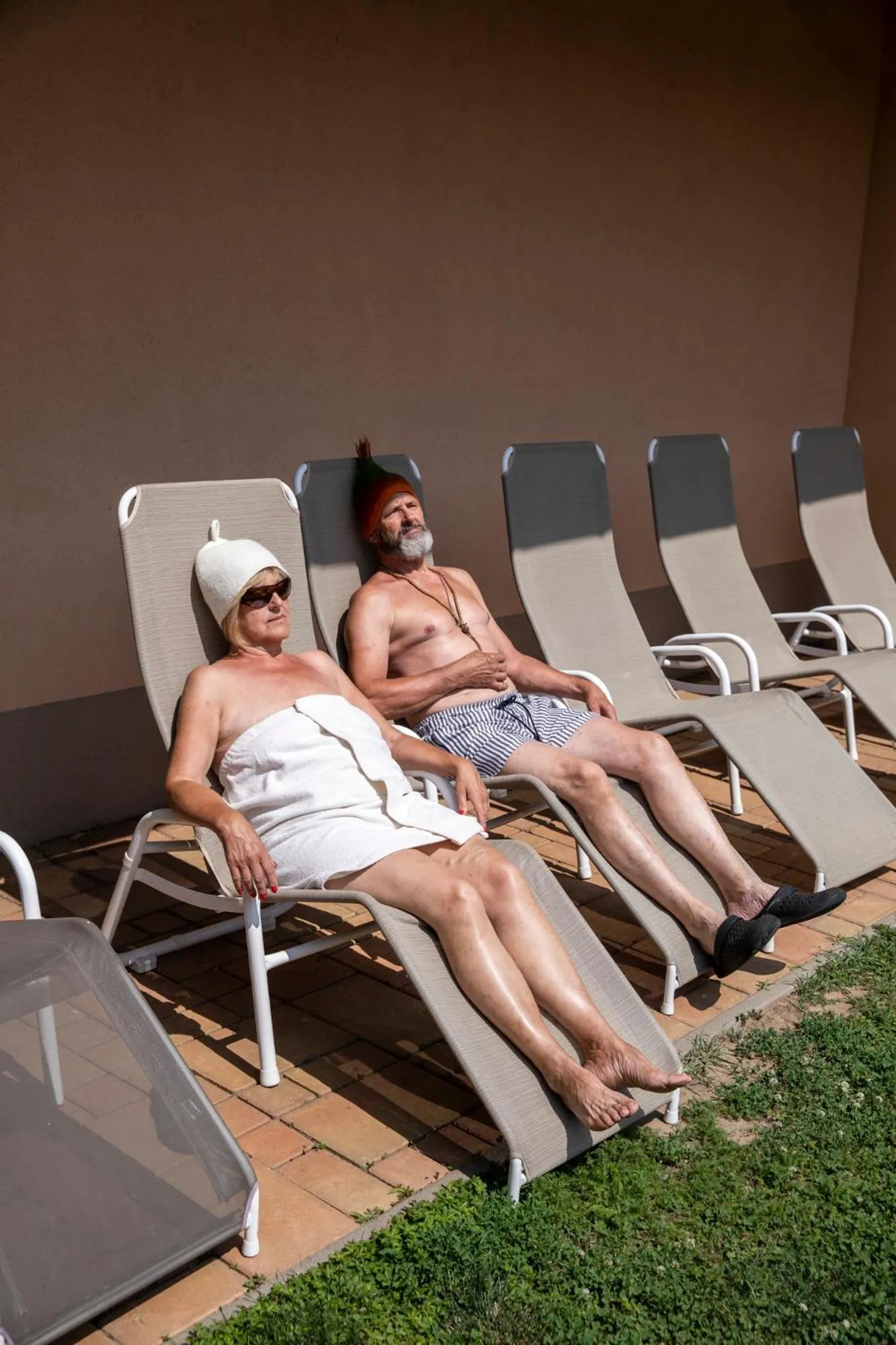 sunbed in JUFA Hotel Celldomolk - Aktiv & Wellness-Resort