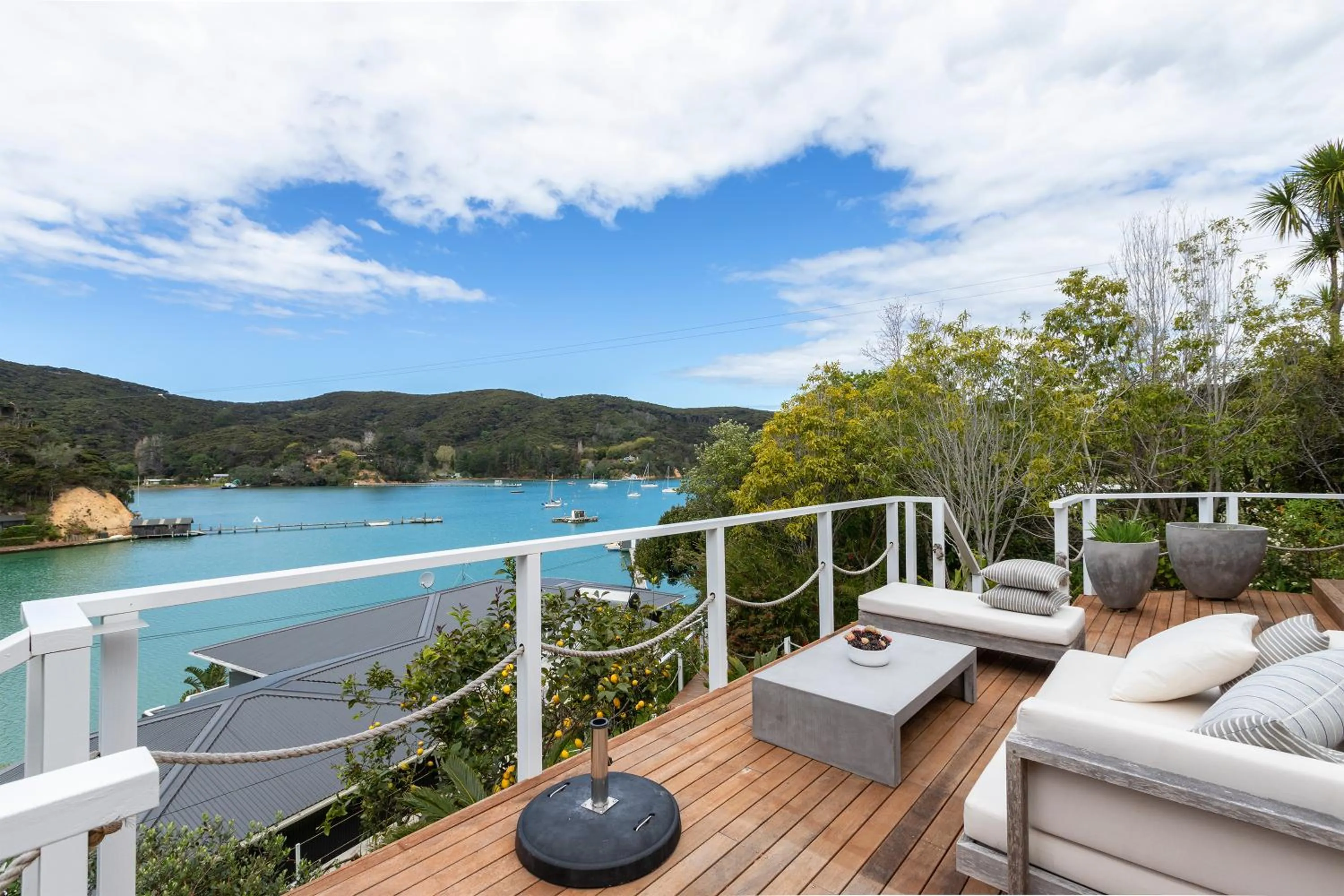 Balcony/Terrace in Kawau Lodge Boutique Resort