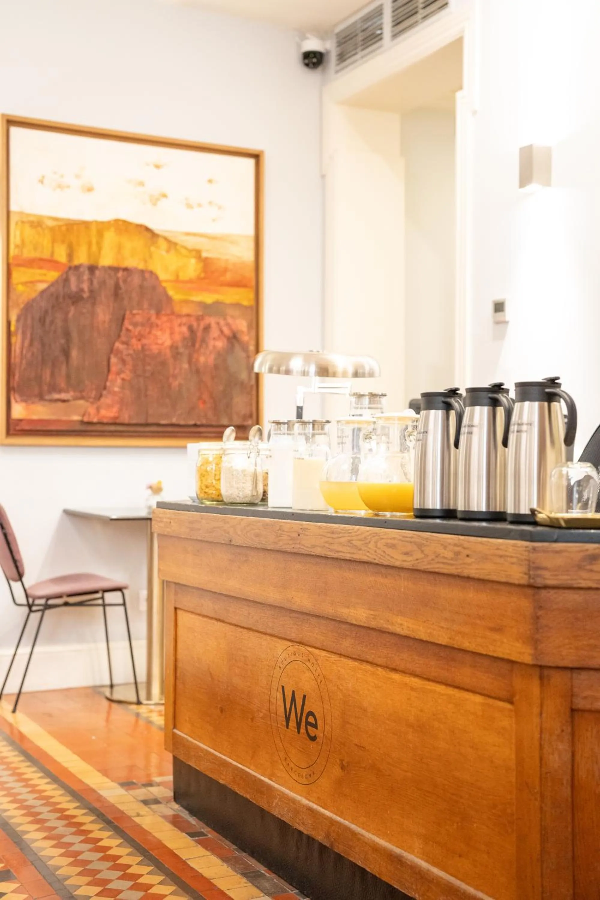 Breakfast in We Boutique Hotel Barcelona