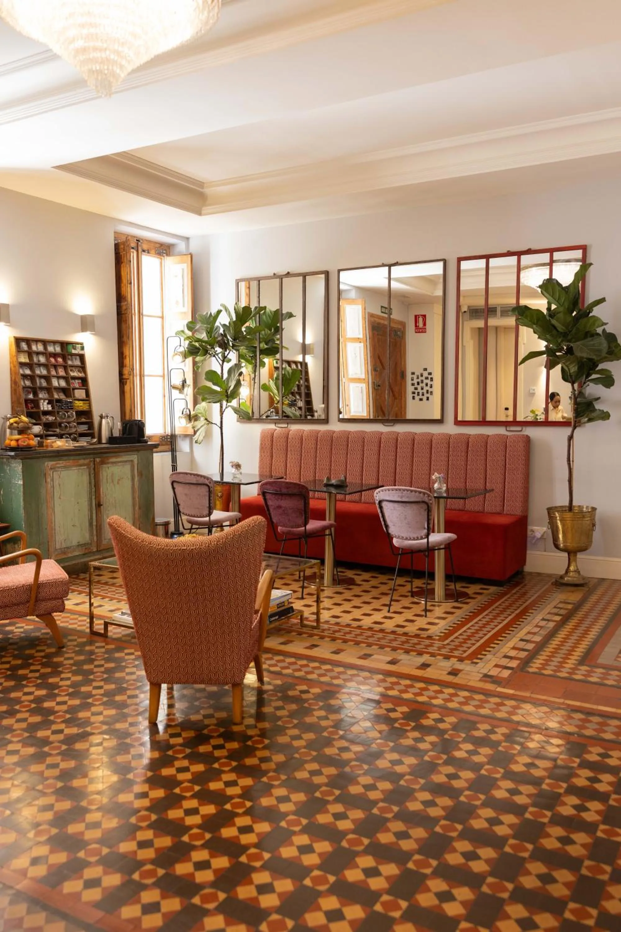 Living room in We Boutique Hotel Barcelona