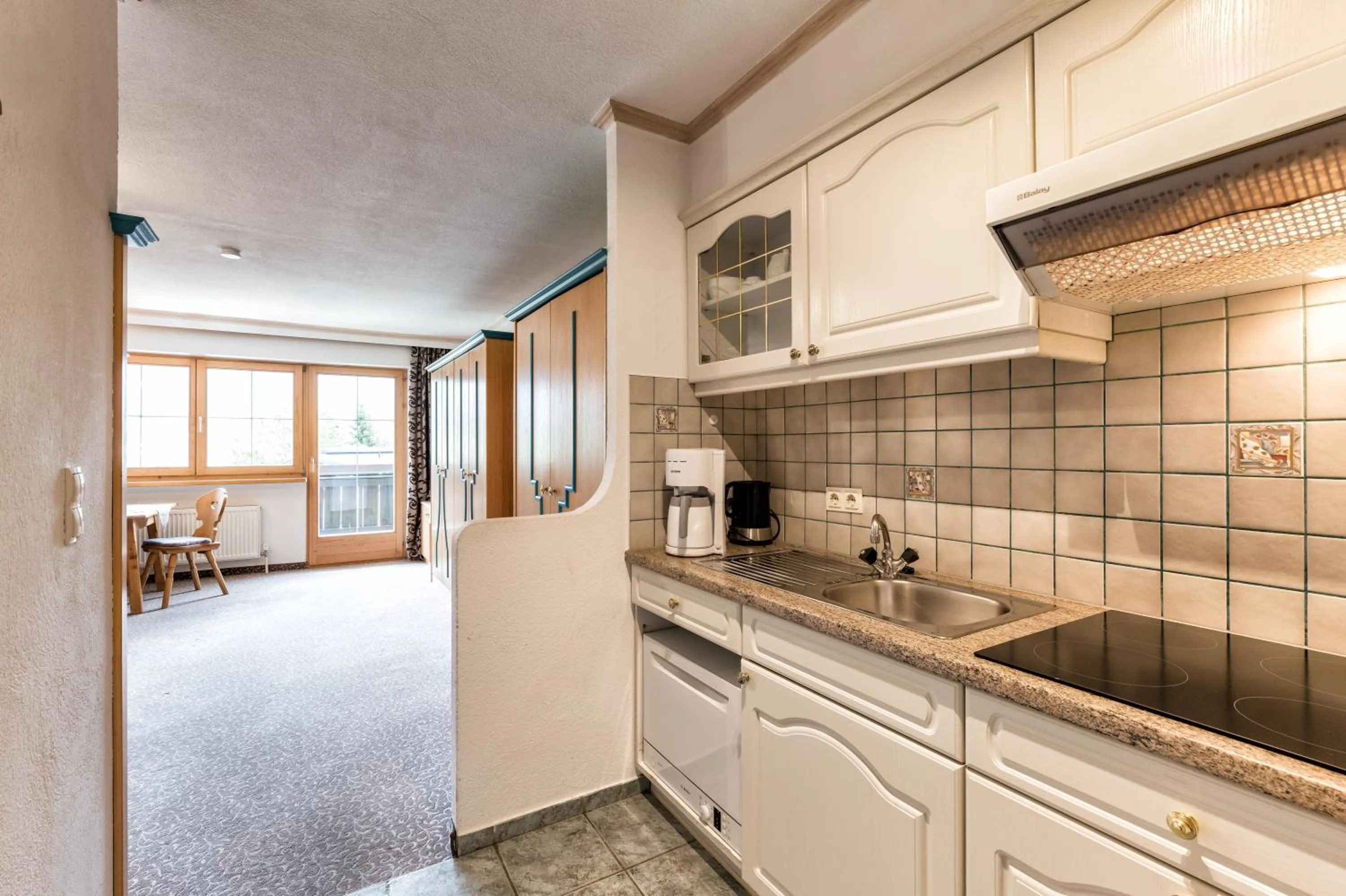 kitchen in Appartementanlage Kerber