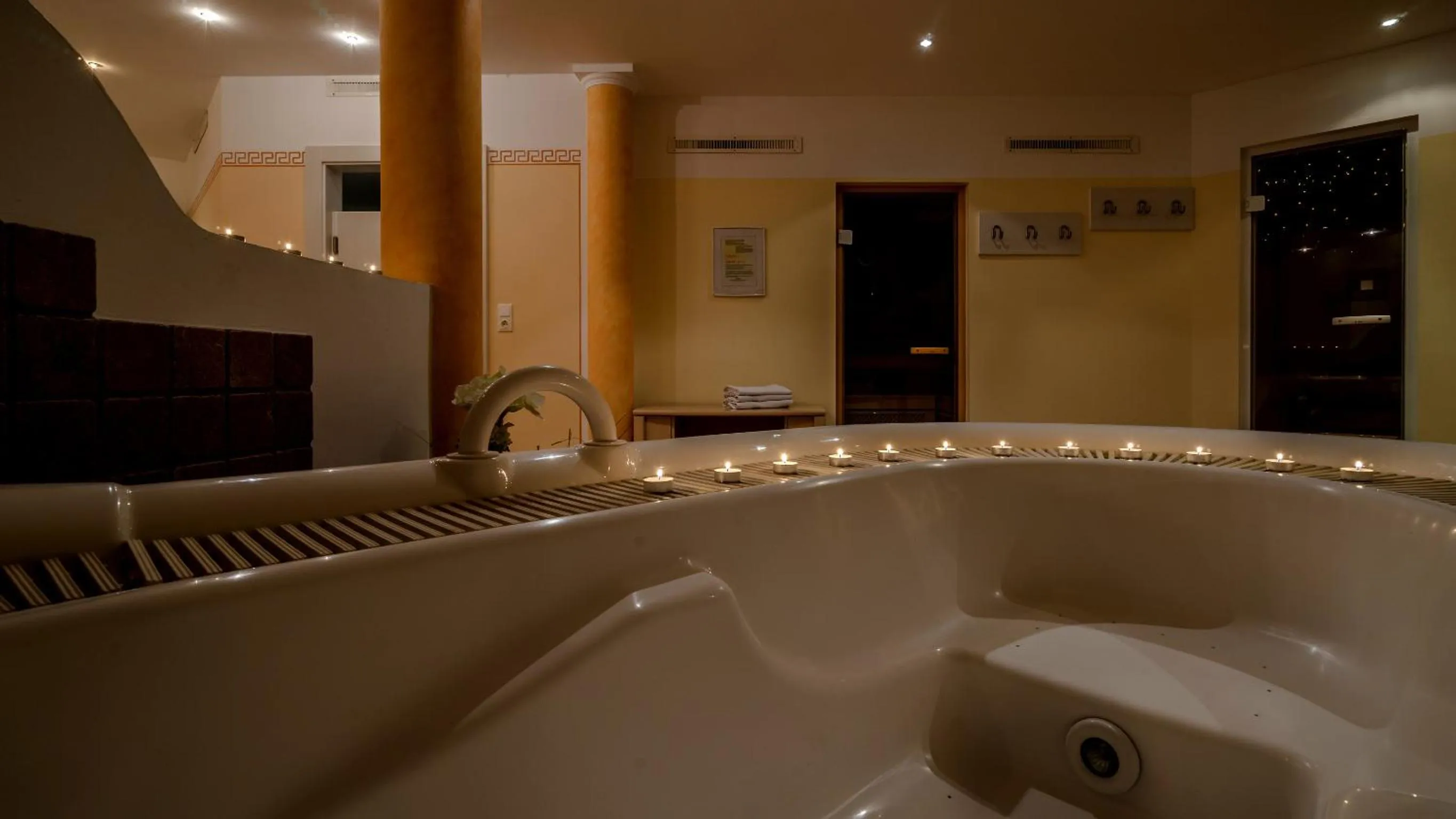 Sauna in Appartementanlage Kerber