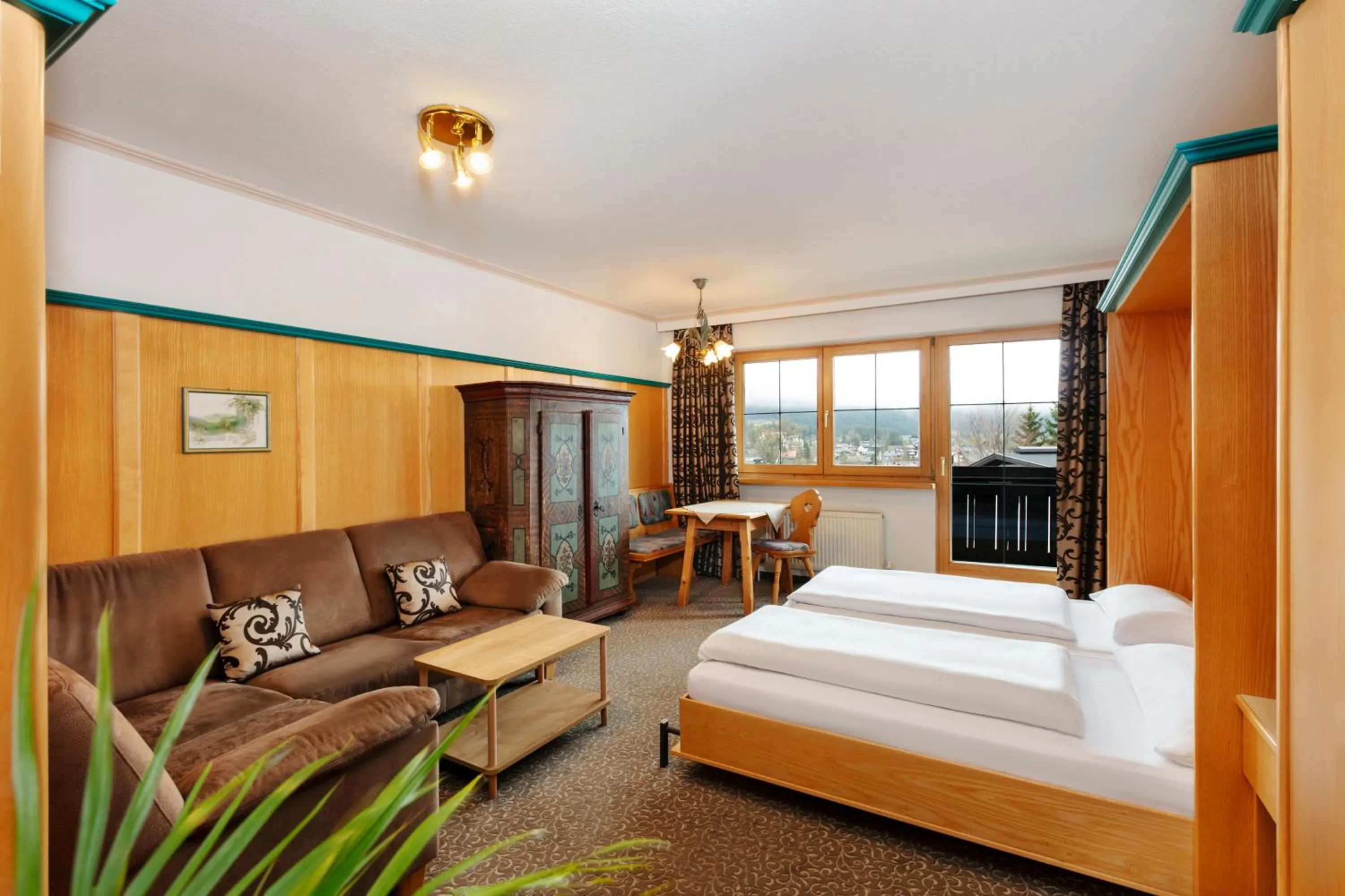 Photo of the whole room, Bed in Appartementanlage Kerber