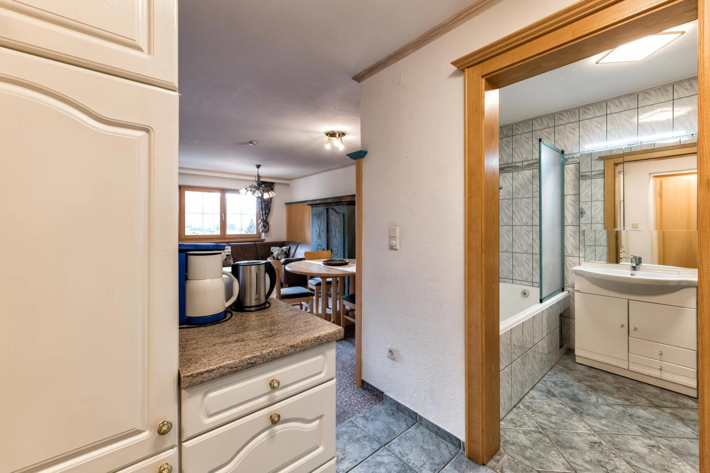 Bathroom in Appartementanlage Kerber