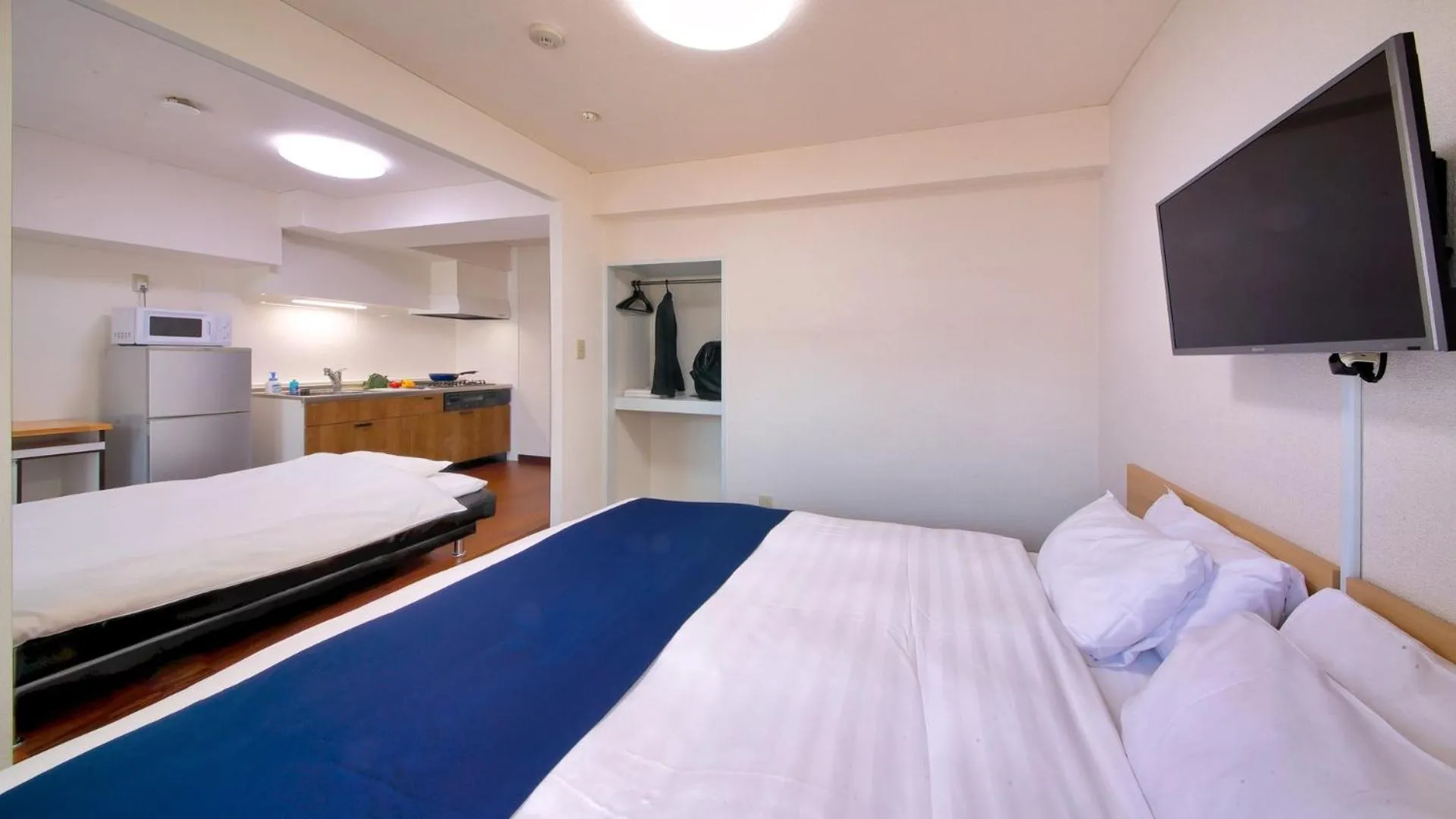 Bed in HOTEL Nishikawaguchi Weekly - Vacation STAY 44784v