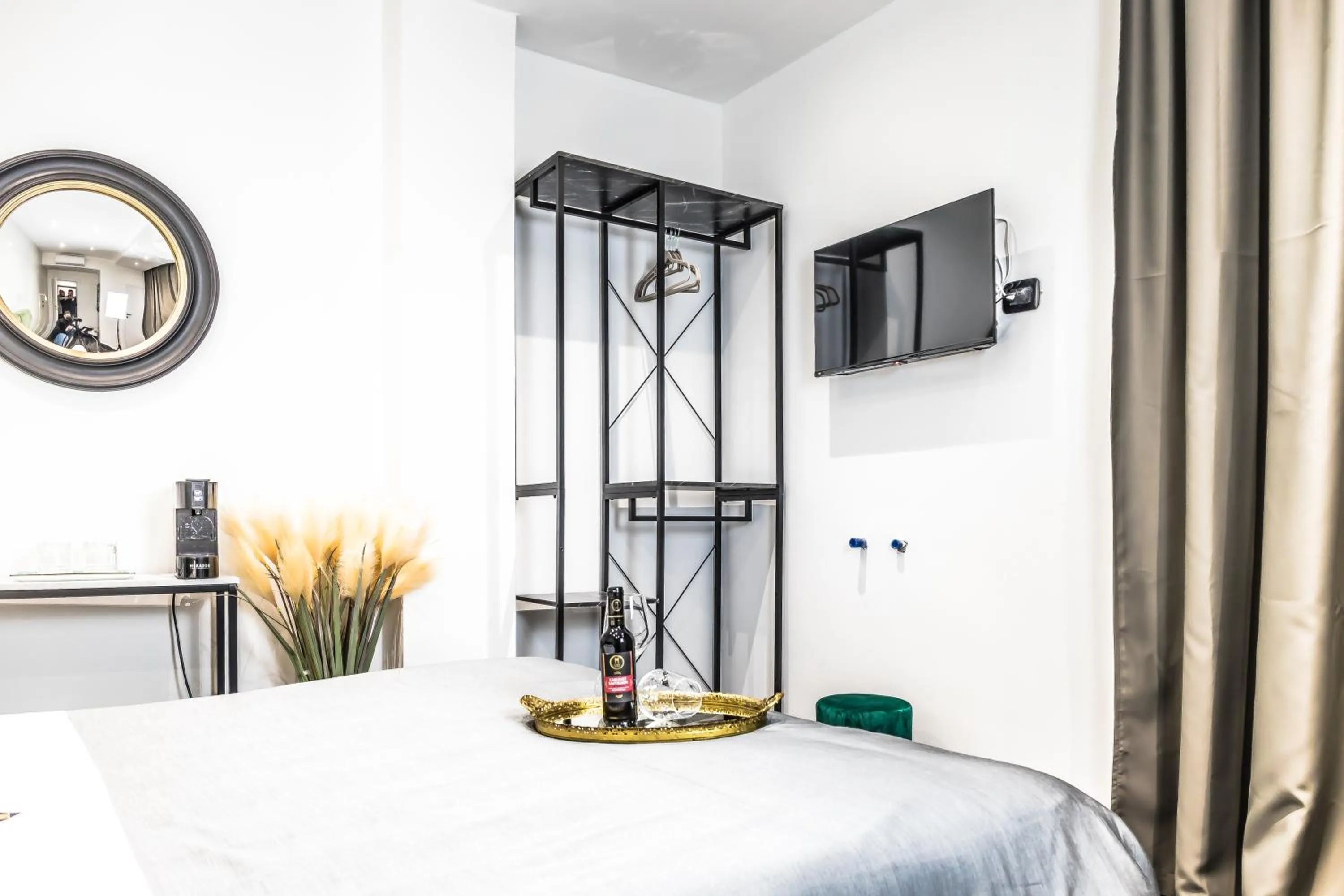 Bedroom, Bed in Marmur luxury room