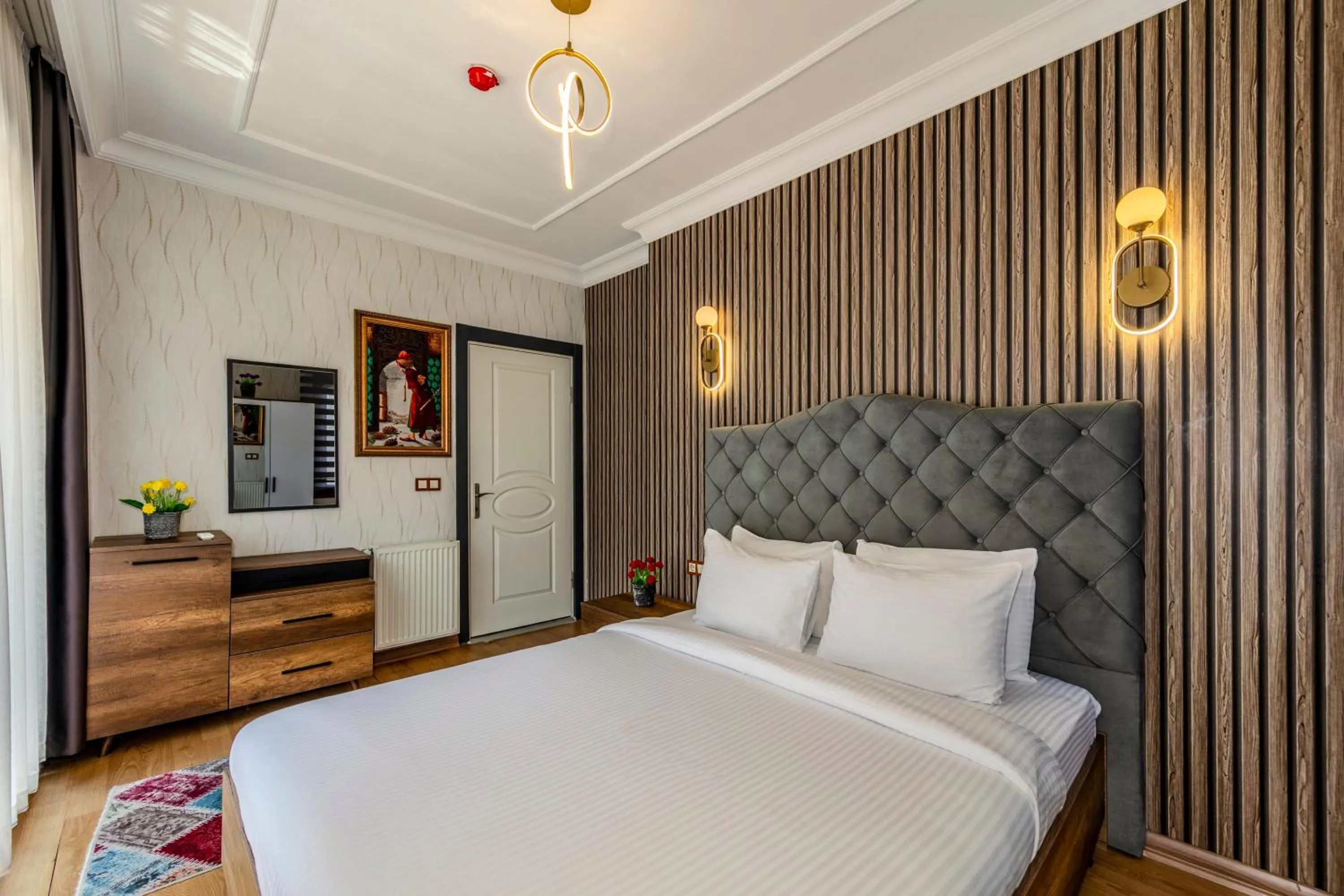 Bed in Istanbul Galata Port Modern Suite & Apartments Taksim