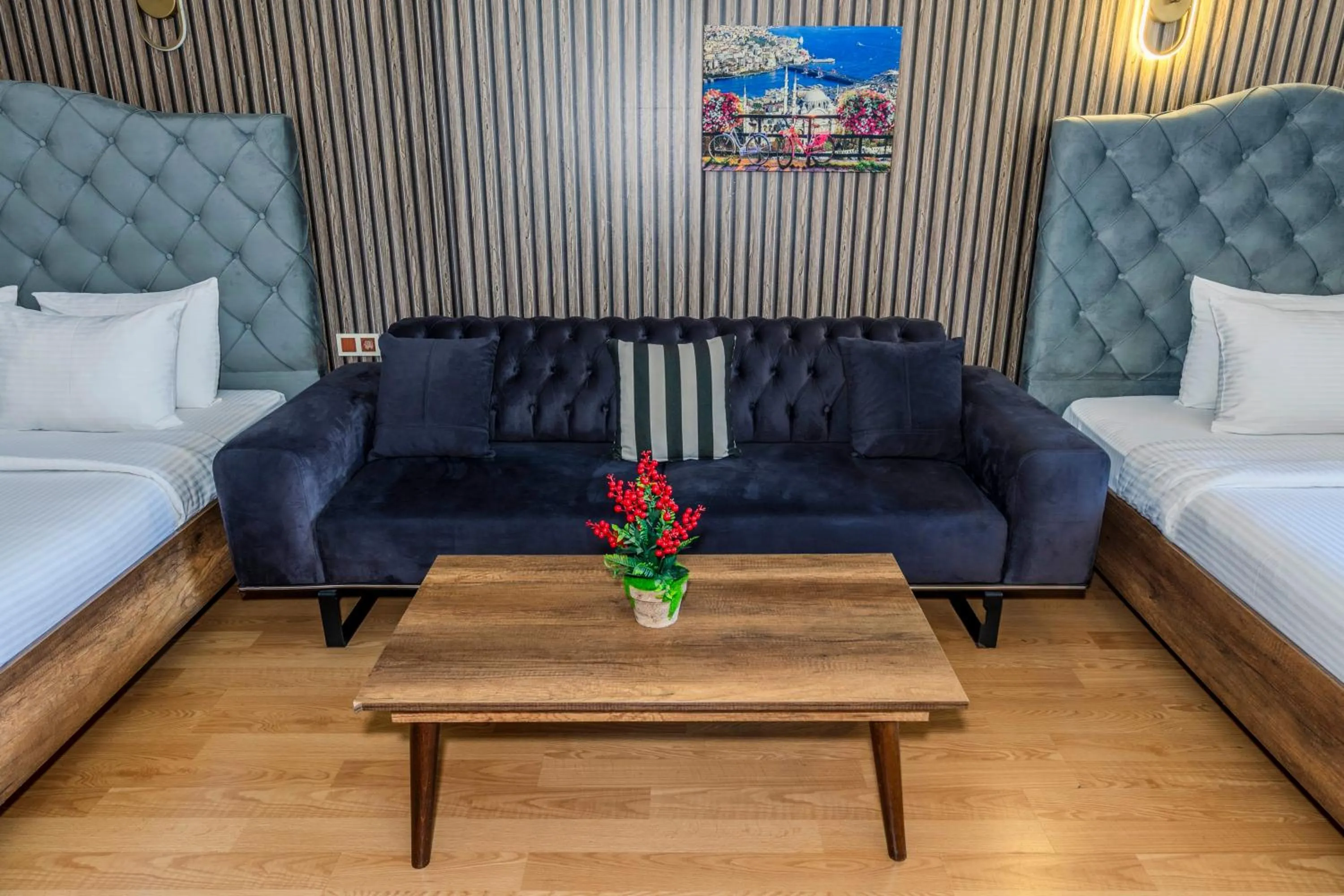 Bed in Istanbul Galata Port Modern Suite & Apartments Taksim