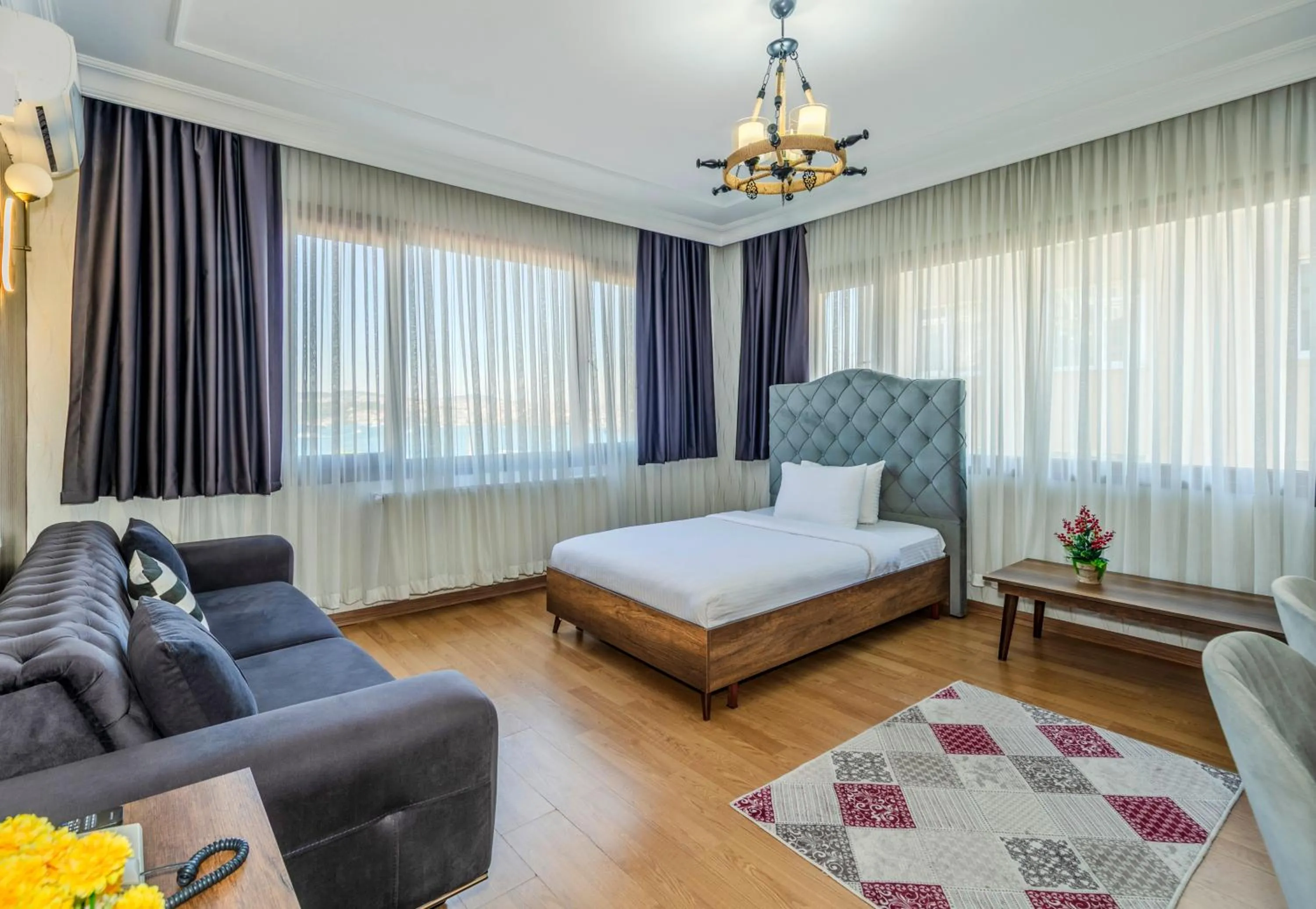 Bed in Istanbul Galata Port Modern Suite & Apartments Taksim