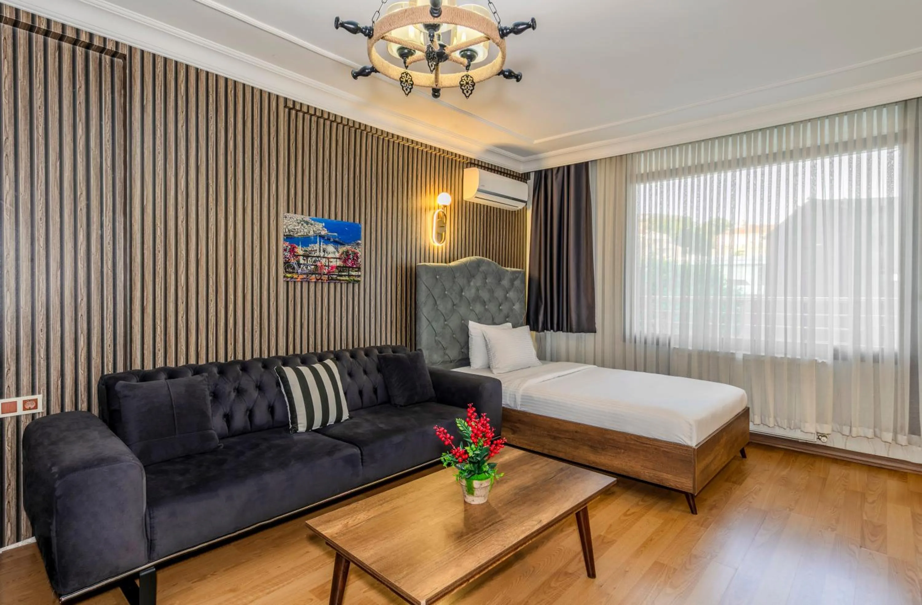 Bed in Istanbul Galata Port Modern Suite & Apartments Taksim