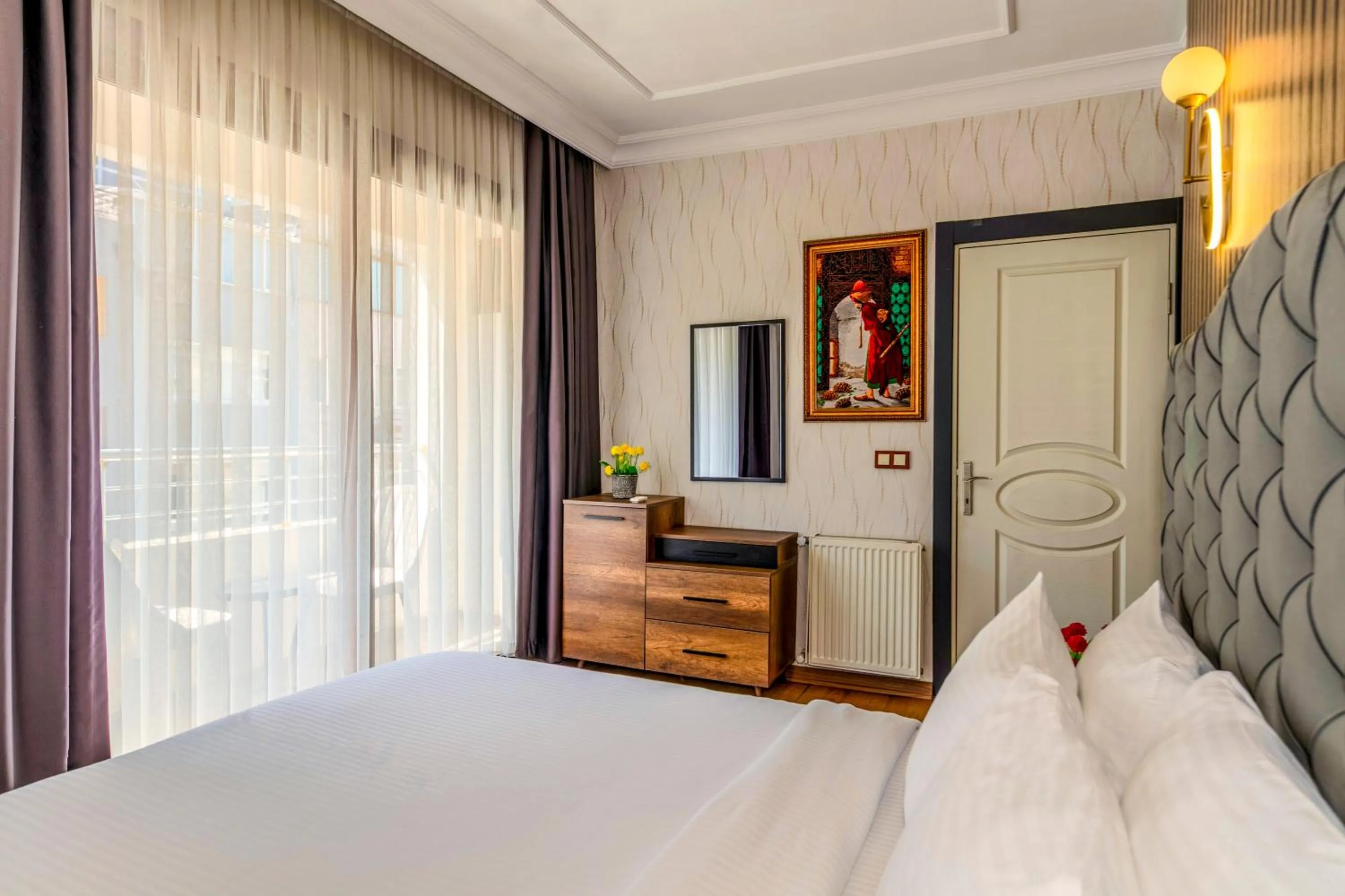 Bed in Istanbul Galata Port Modern Suite & Apartments Taksim
