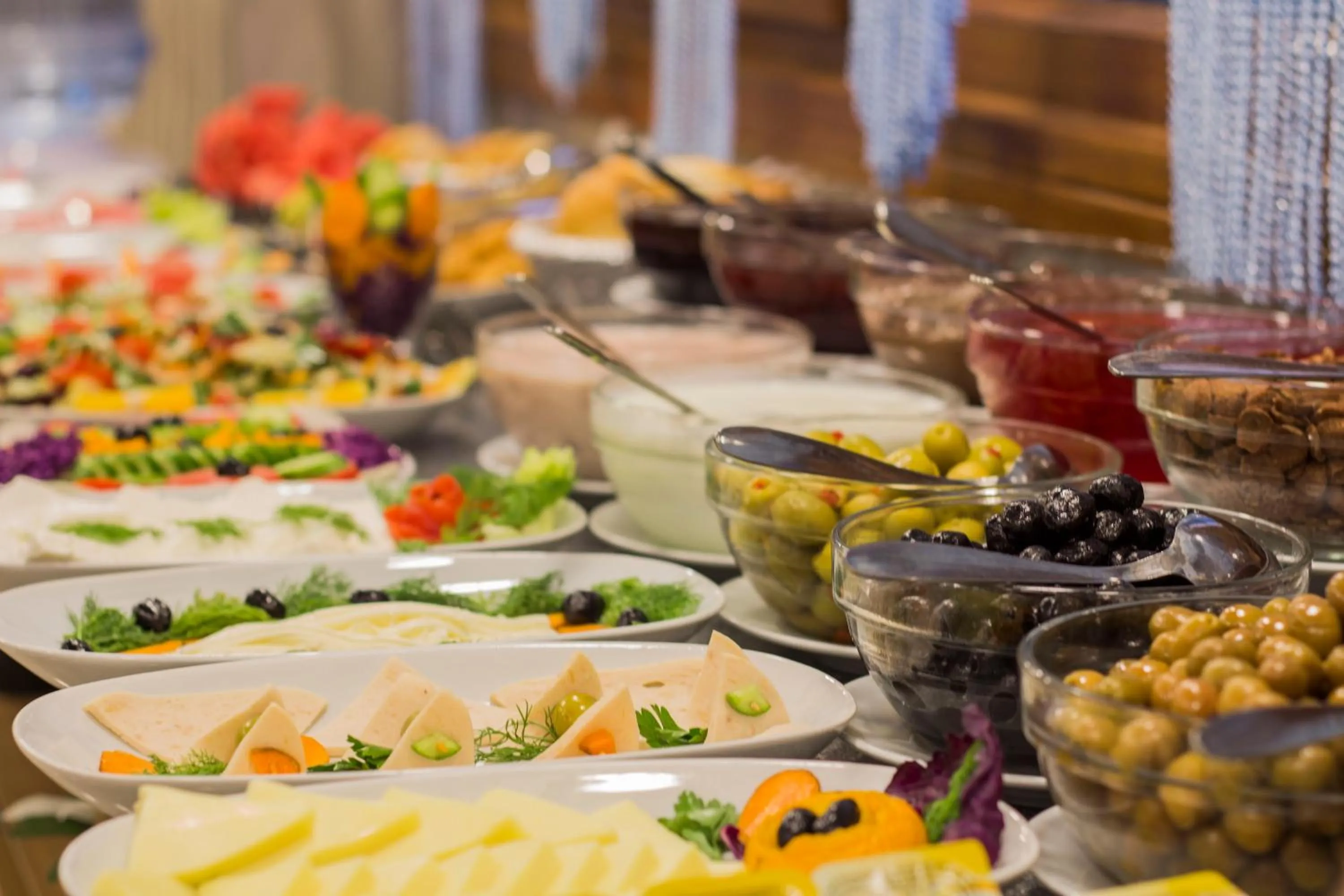 Buffet breakfast in Cihangir by Aydin Suite Hotel