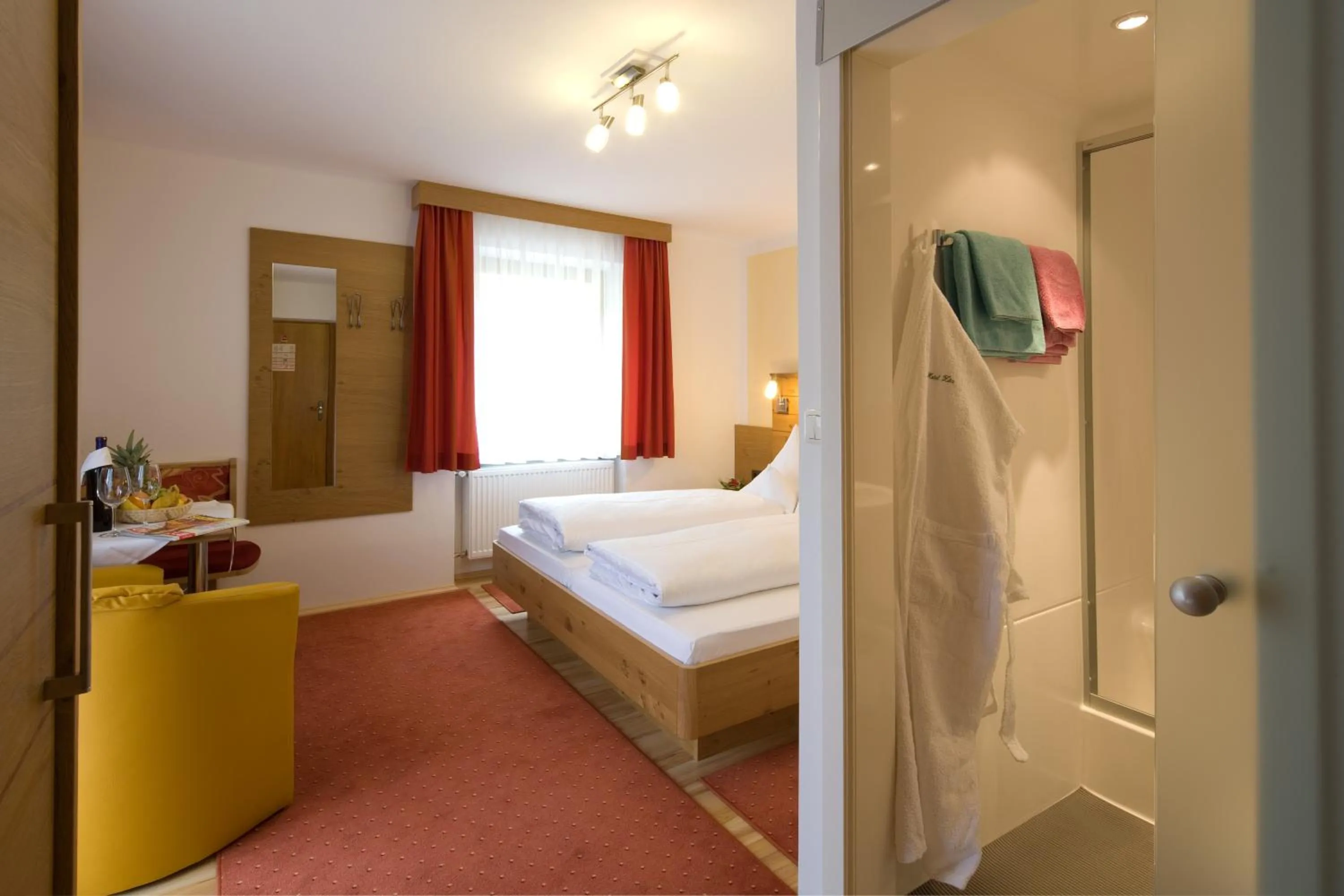 Decorative detail, Bed in Hotel Zita