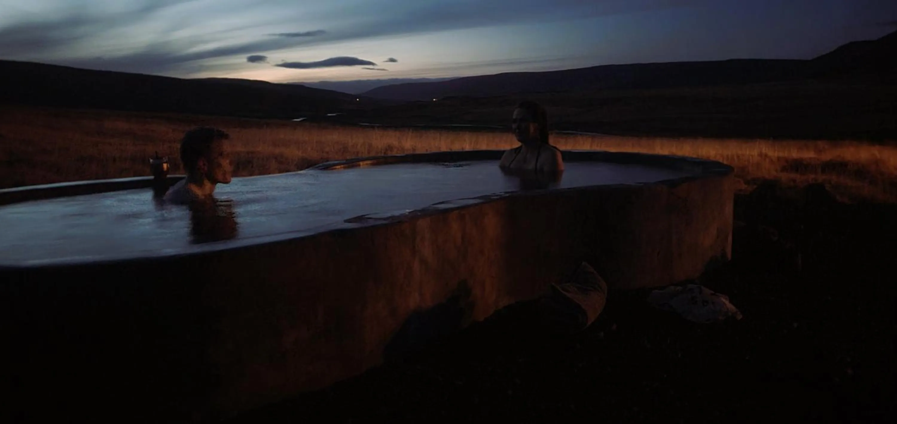 Hot Spring Bath in Basalt Hotel