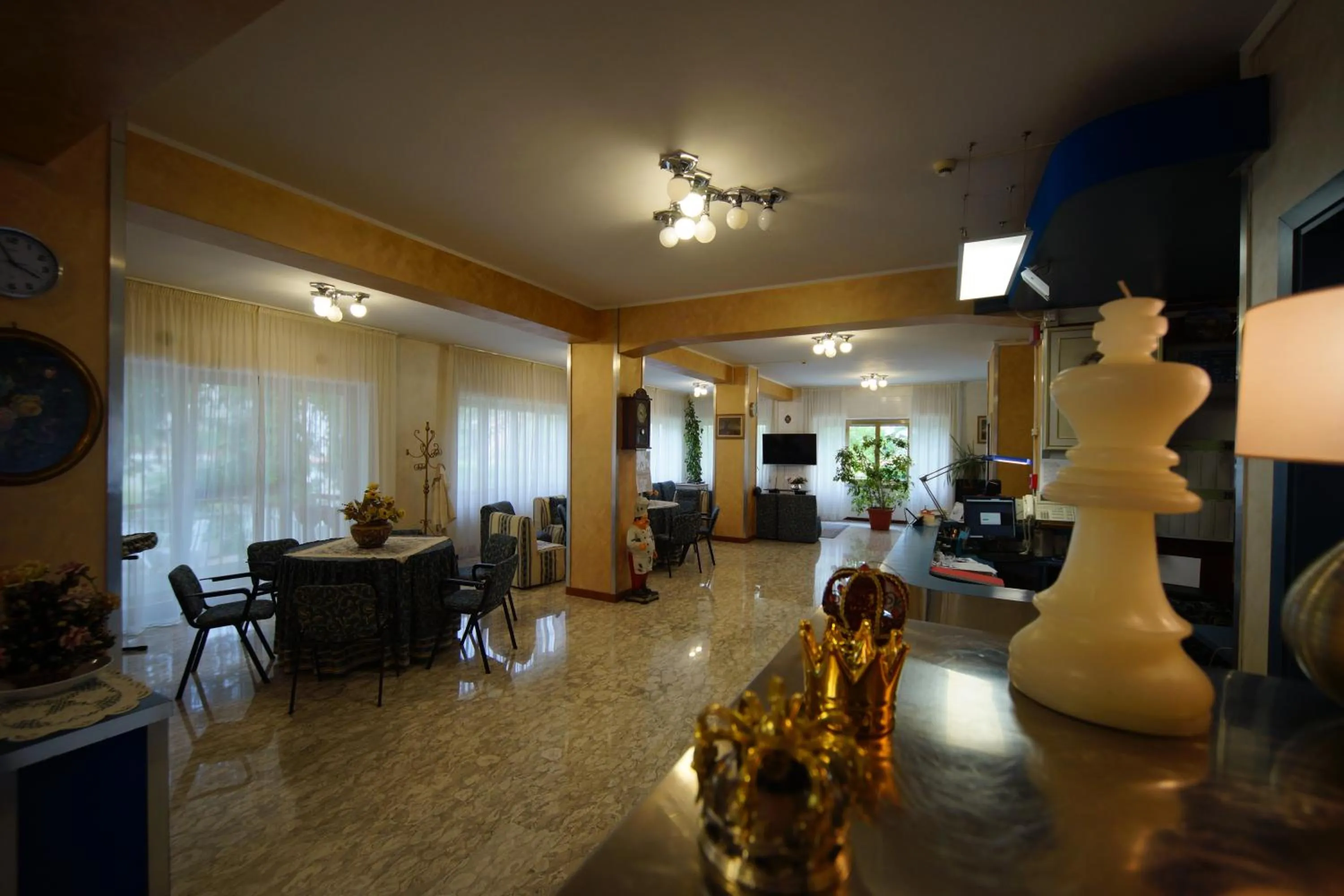 Lobby or reception in King Hotel