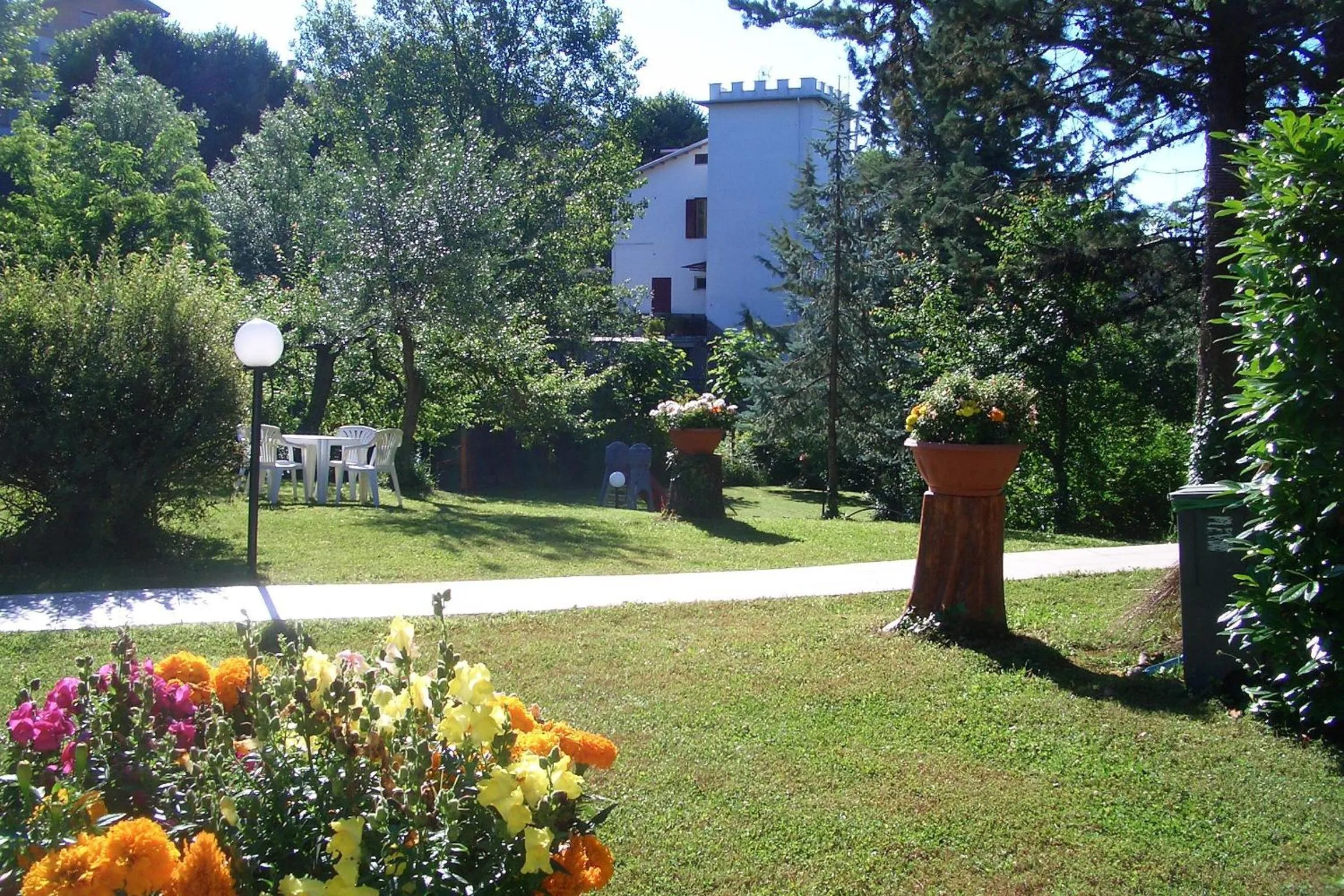 Garden view in King Hotel