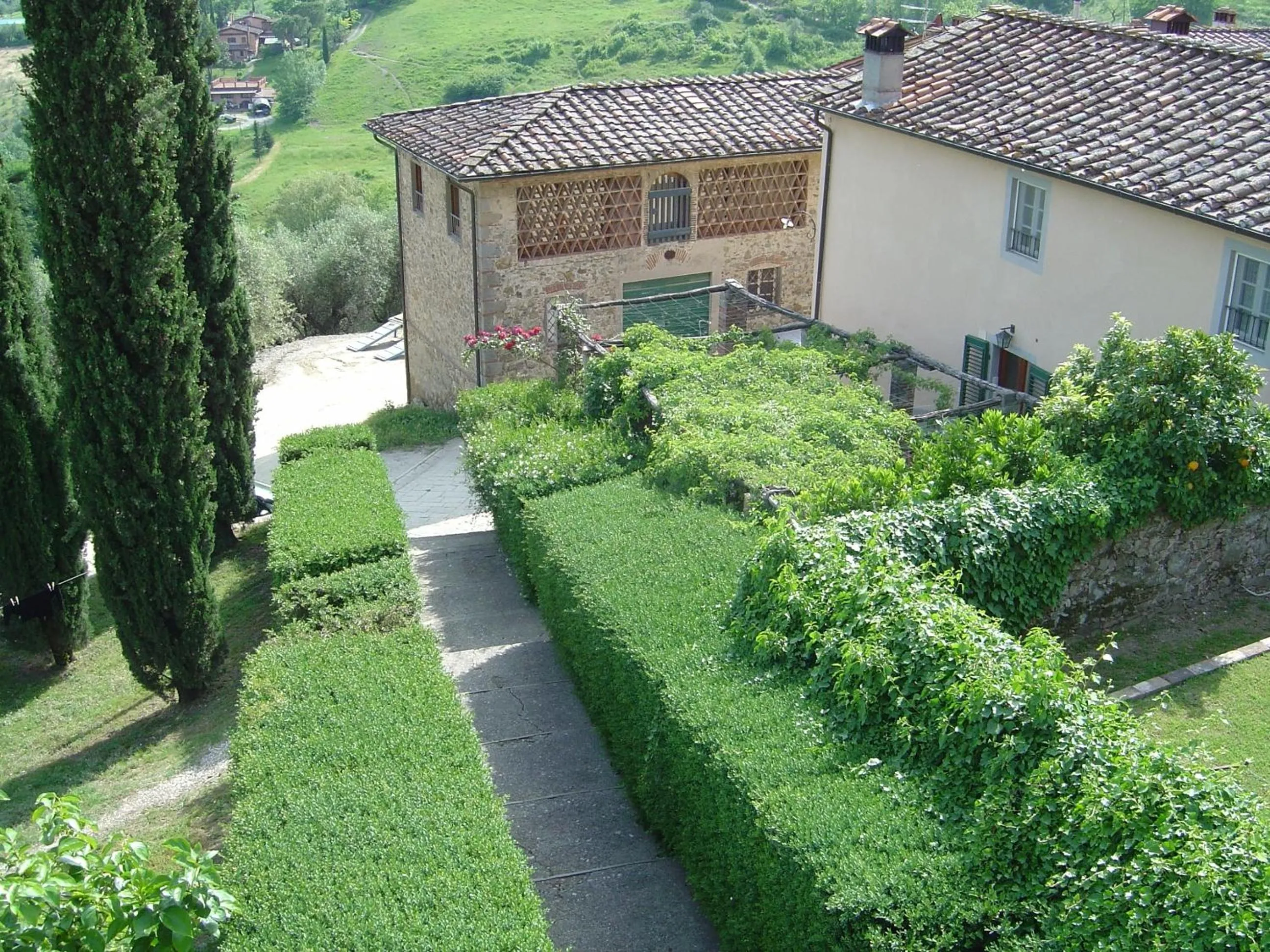 Garden in Fattoria di Fubbiano