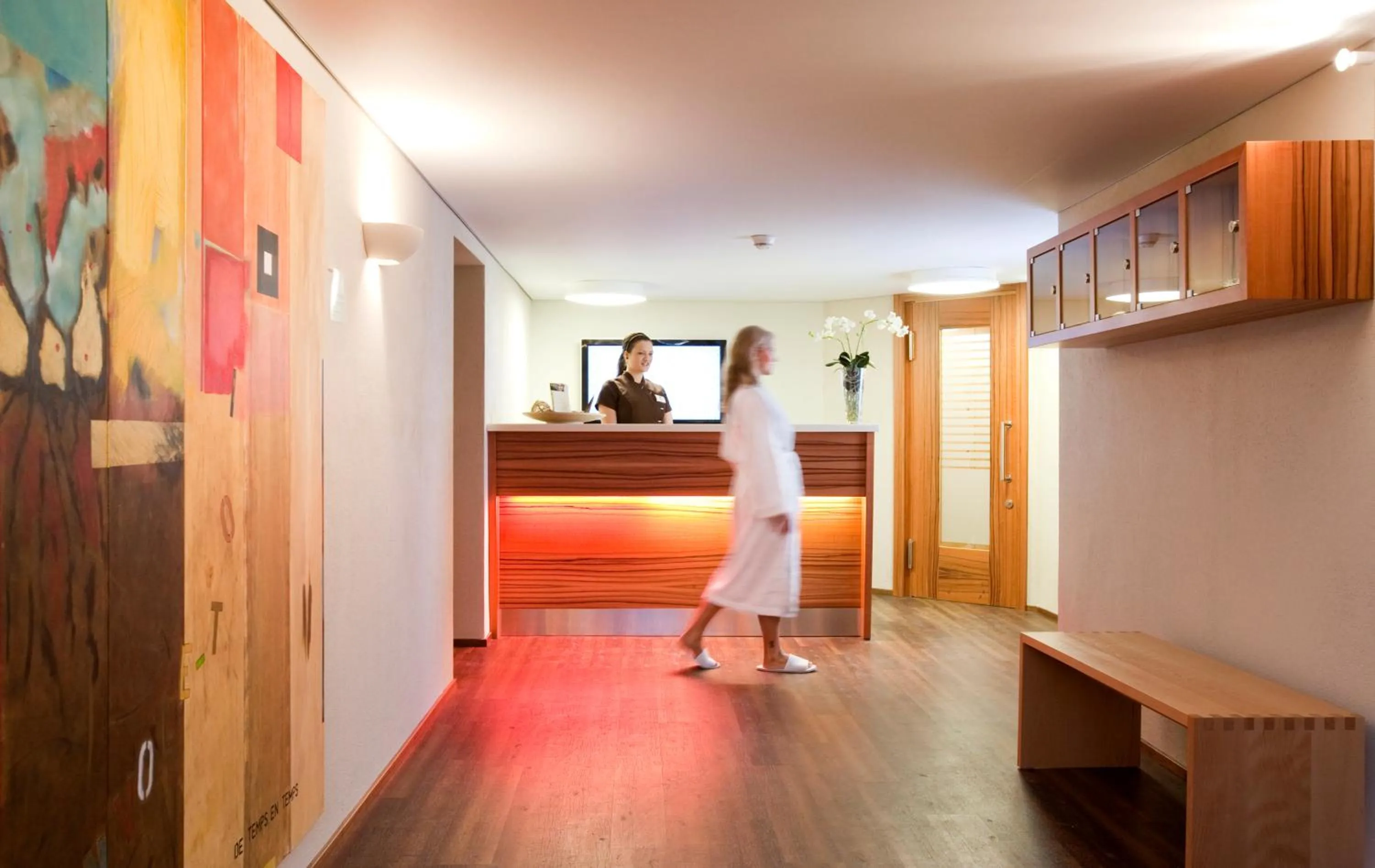 People in Le Bristol Leukerbad