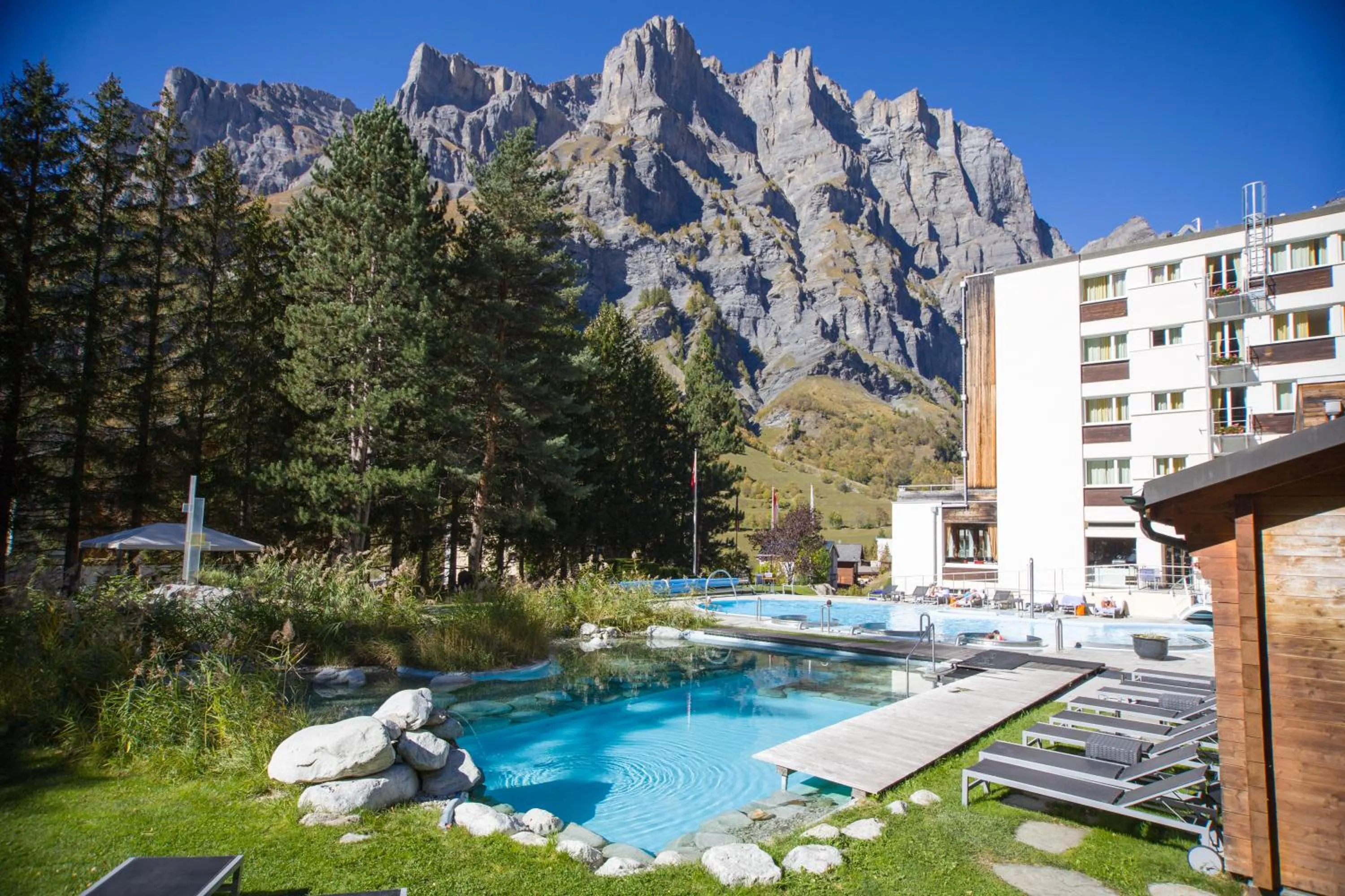 Property building in Le Bristol Leukerbad