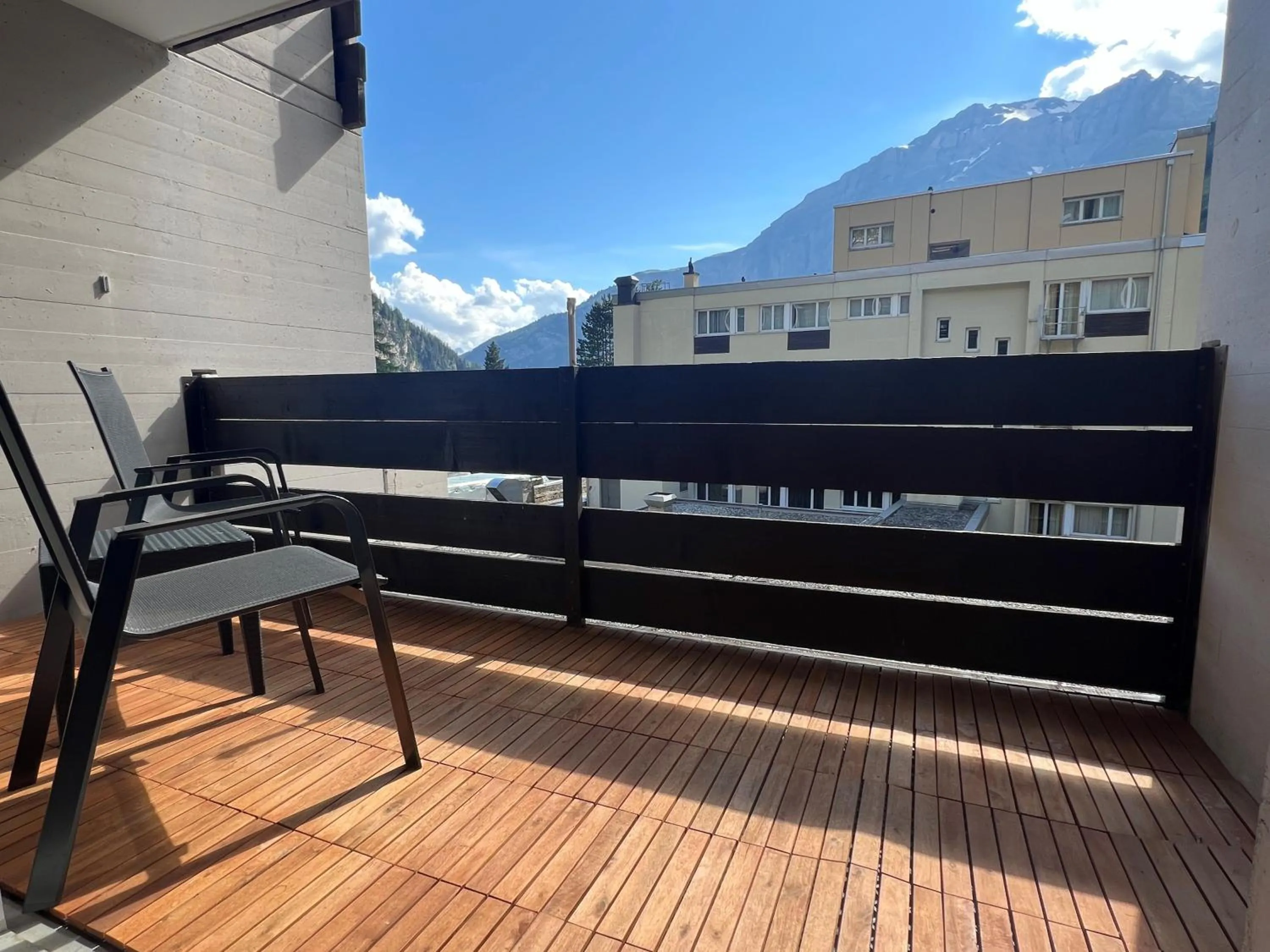Balcony/Terrace in Le Bristol Leukerbad