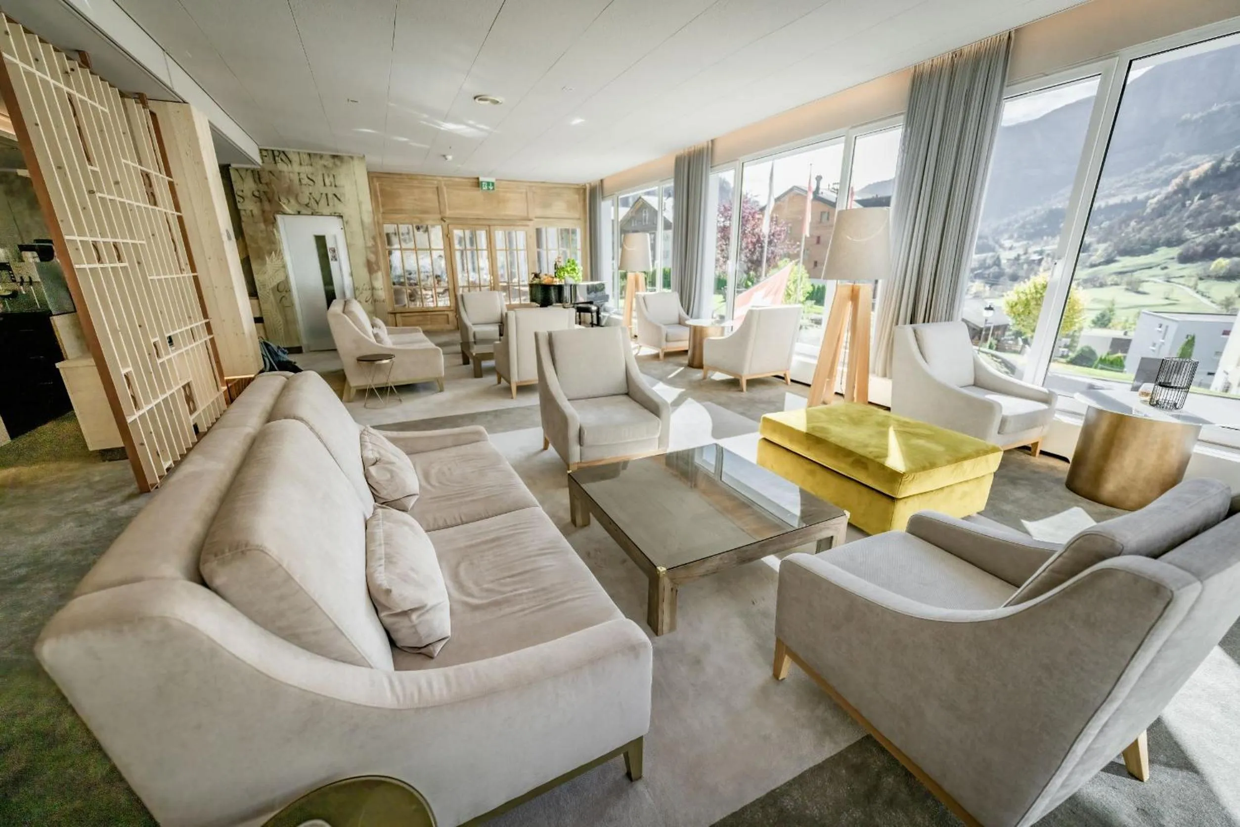 Lounge or bar in Le Bristol Leukerbad